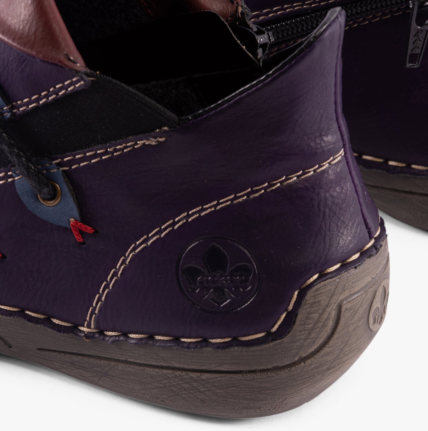 72581-30 Womens Ankle Boots Purple