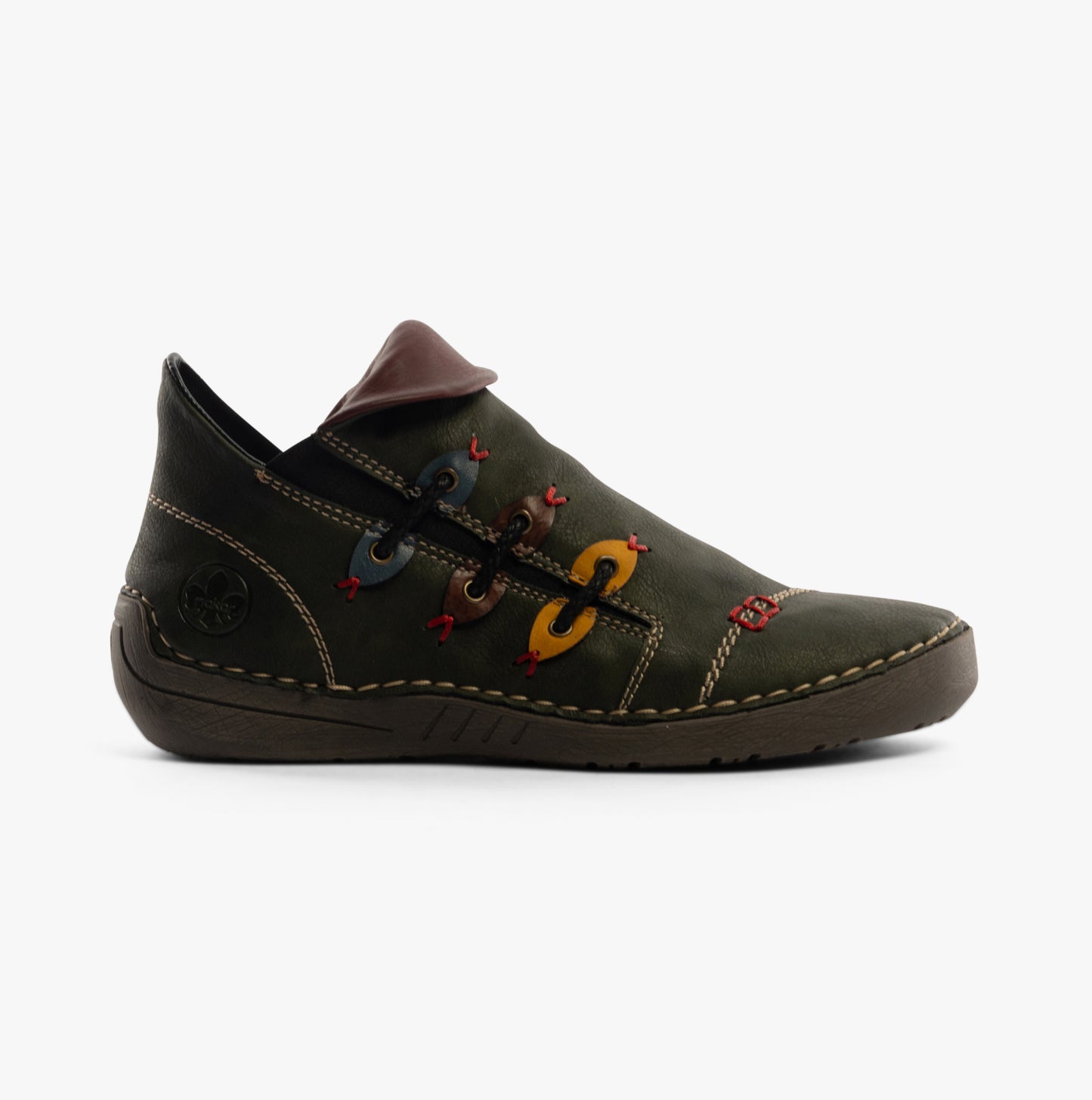72581-54 Womens Ankle Boots Olive