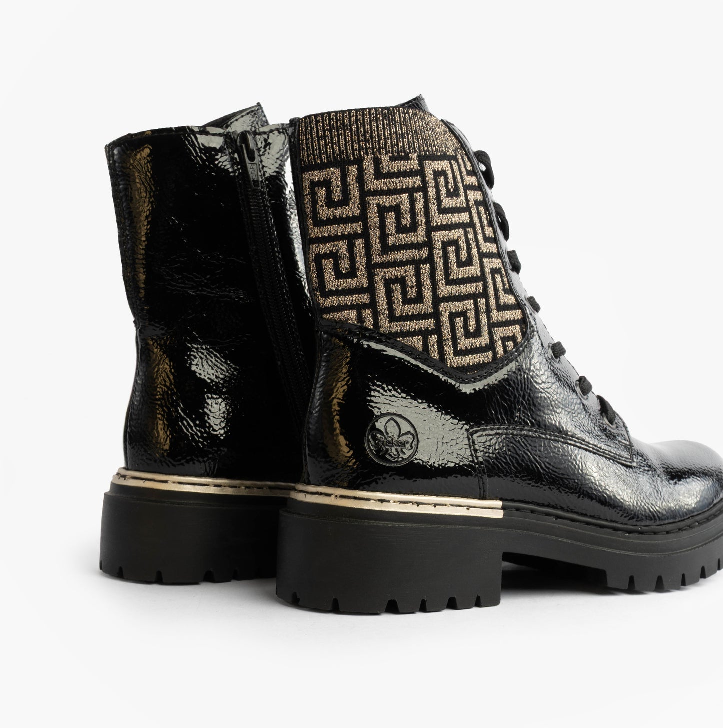 72607-00 Womens Boots Black Combination