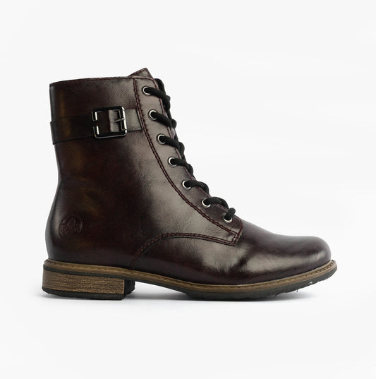 74802-35 Womens Boots Red Combination