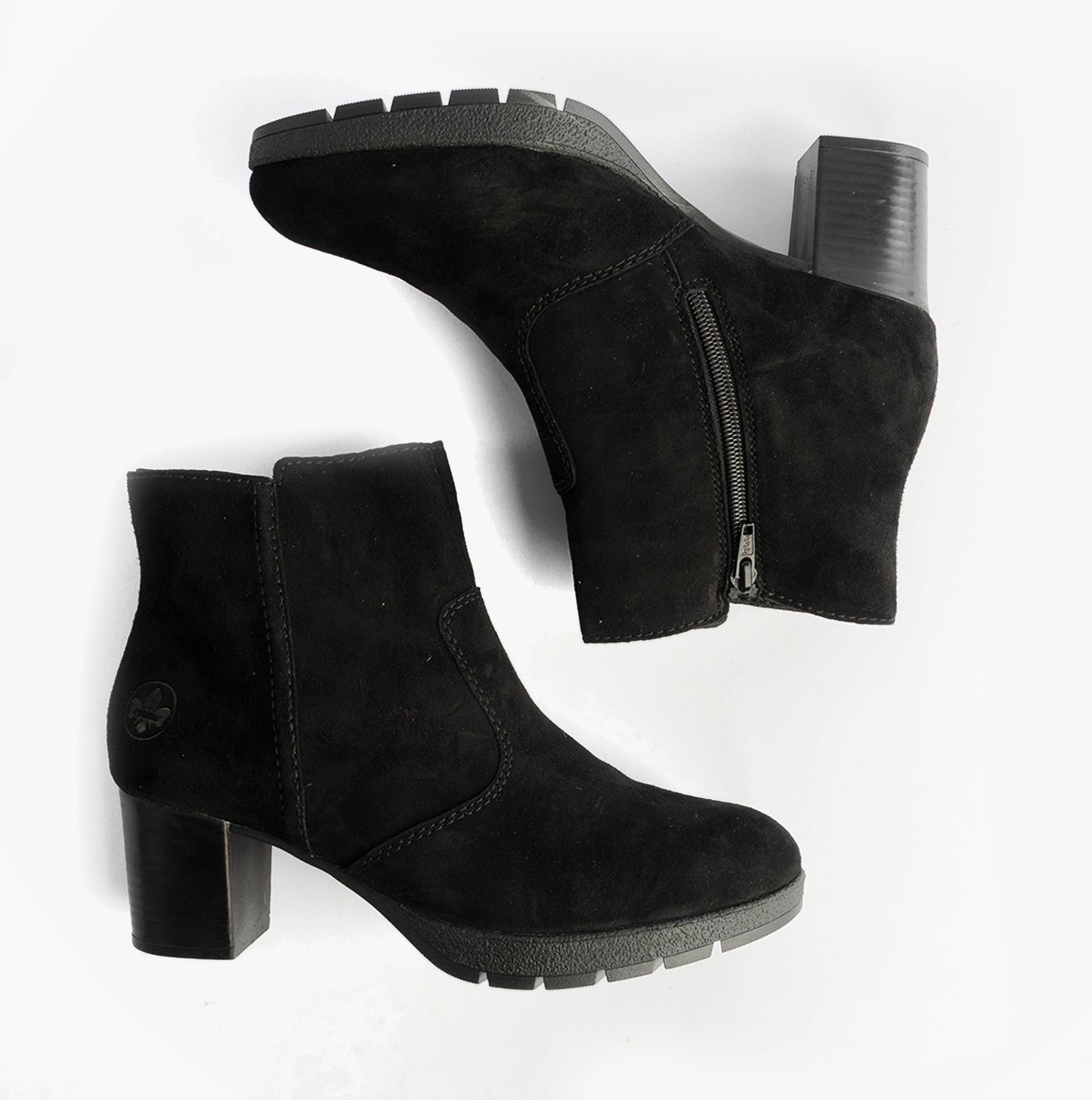 Rieker 77665-00 Womens Boots Black