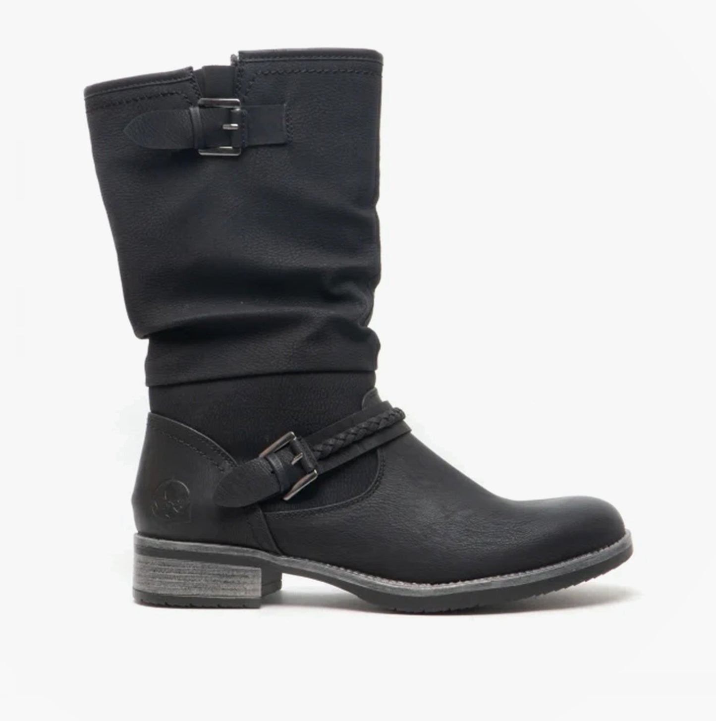 98860-00 Womens Calf Length Boots Black