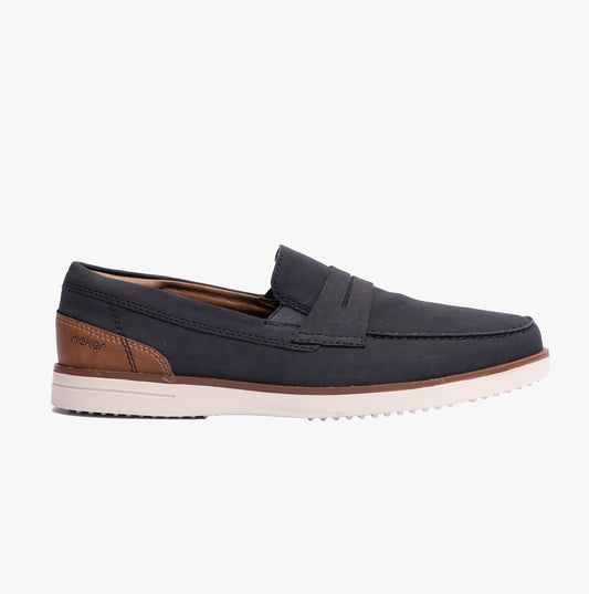 Rieker B2350-14 Mens Trainers Blue