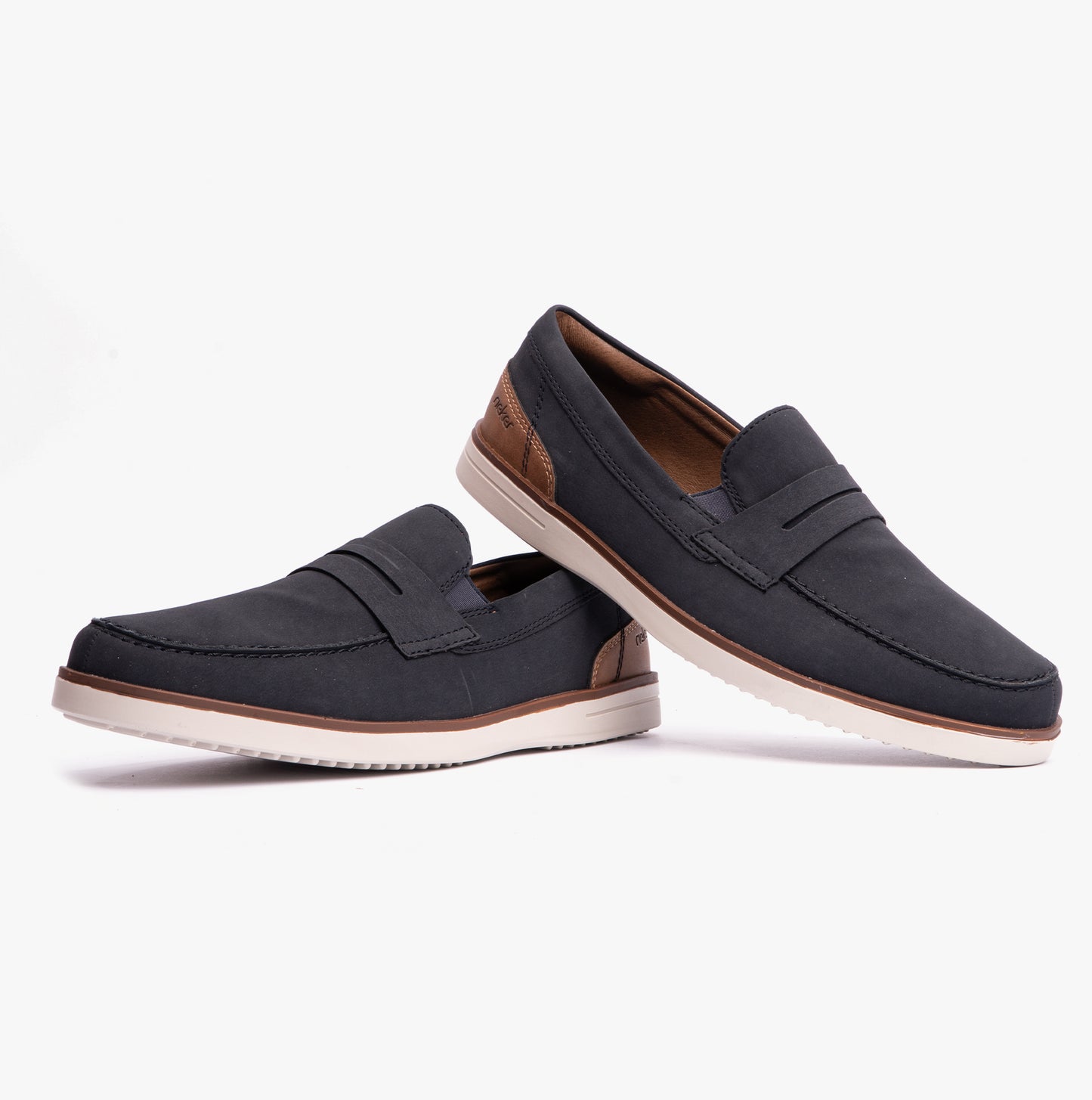 Rieker B2350-14 Mens Trainers Blue