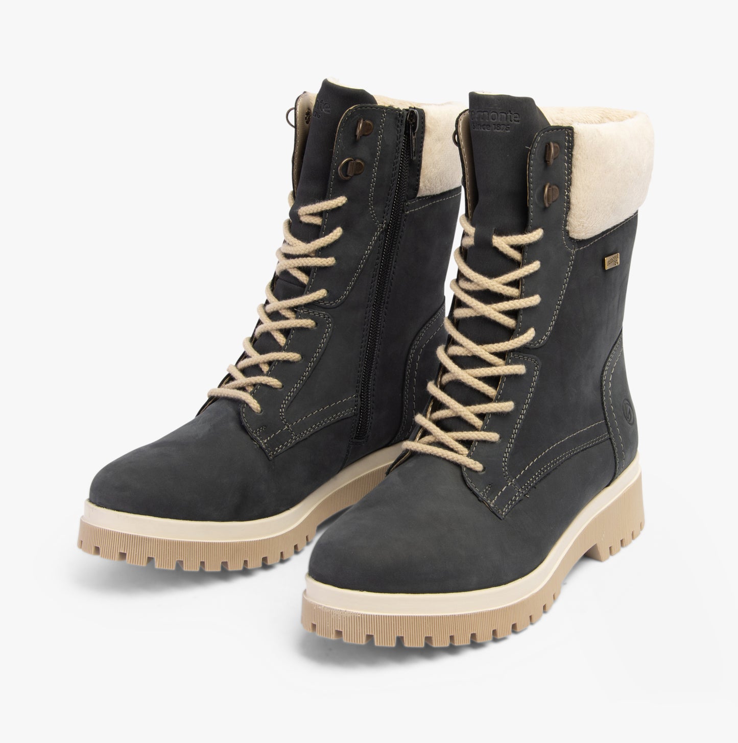 D1B76-14 Womens Boots Blue