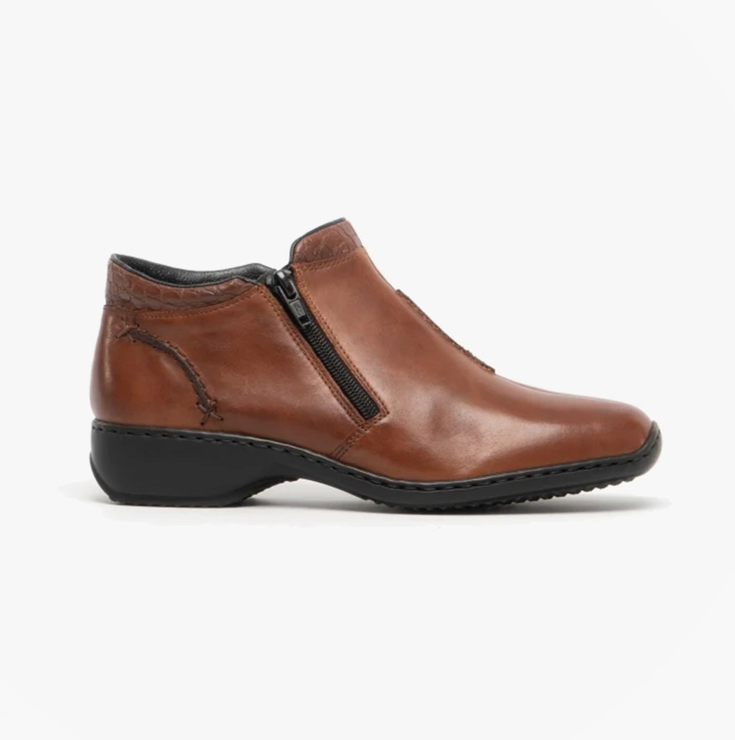L3882-24 Womens Ankle Boots Nutmeg