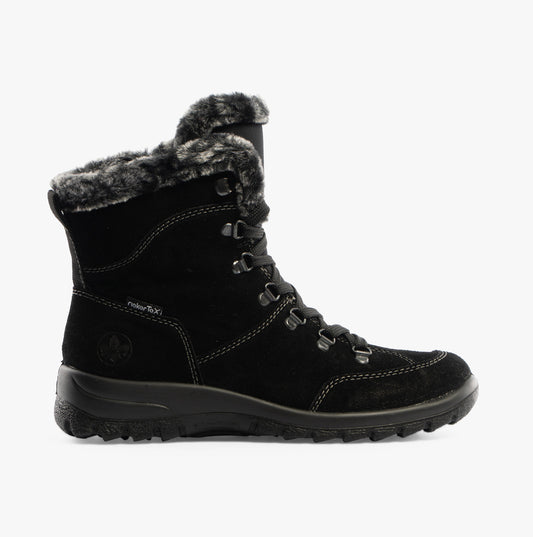 L7145-00 Womens Boots Black