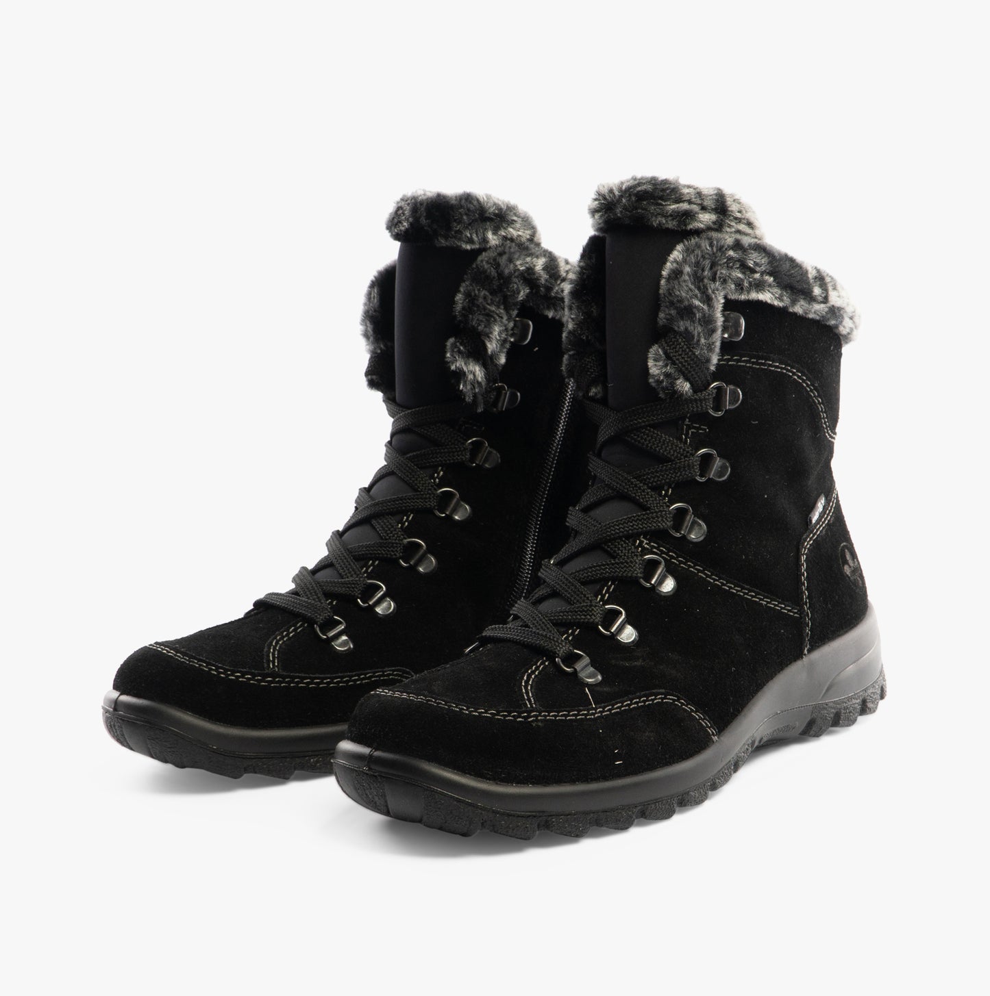 L7145-00 Womens Boots Black