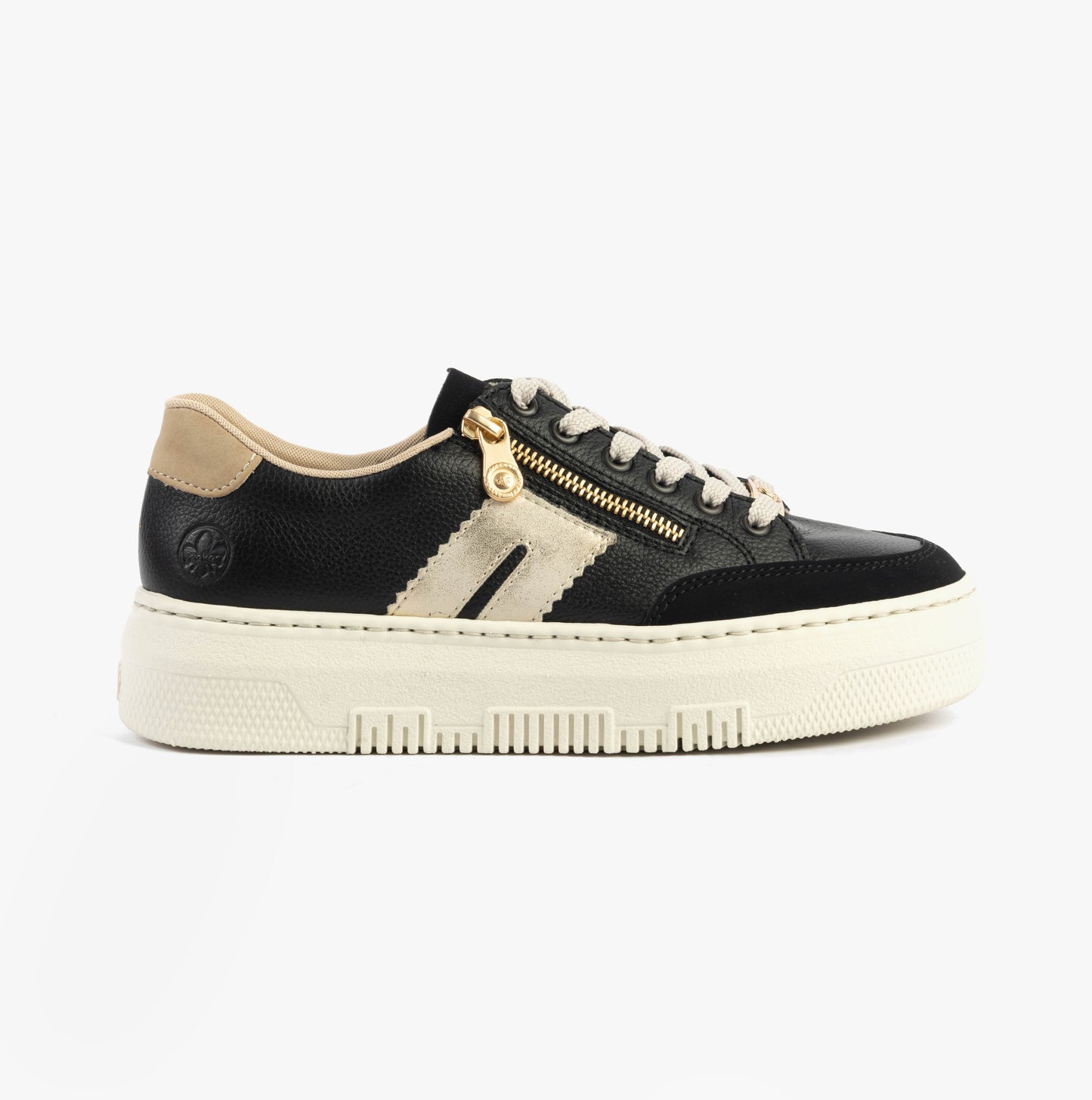Rieker M1912 Womens Casual Shoes Black