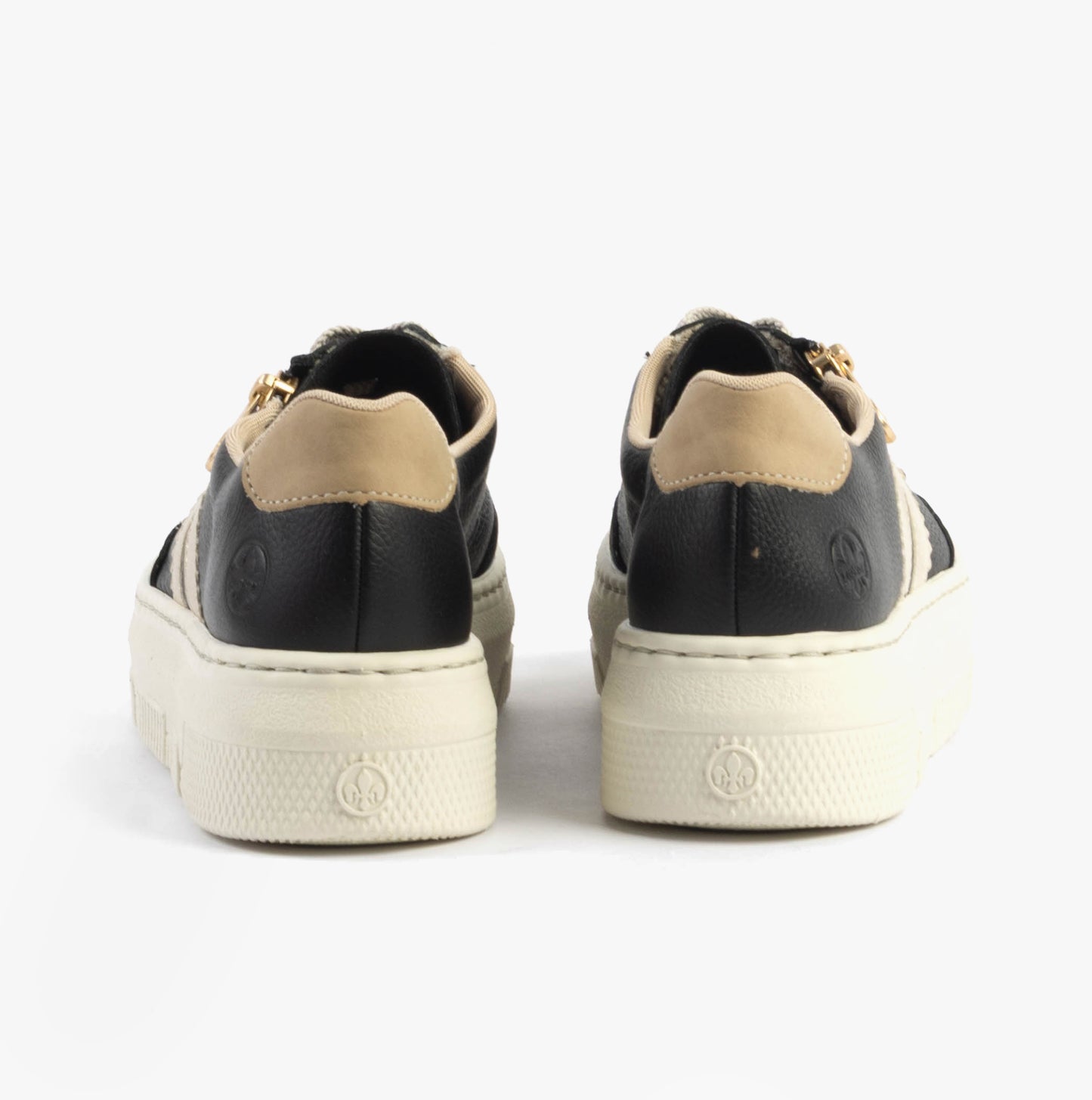 Rieker M1912 Womens Casual Shoes Black