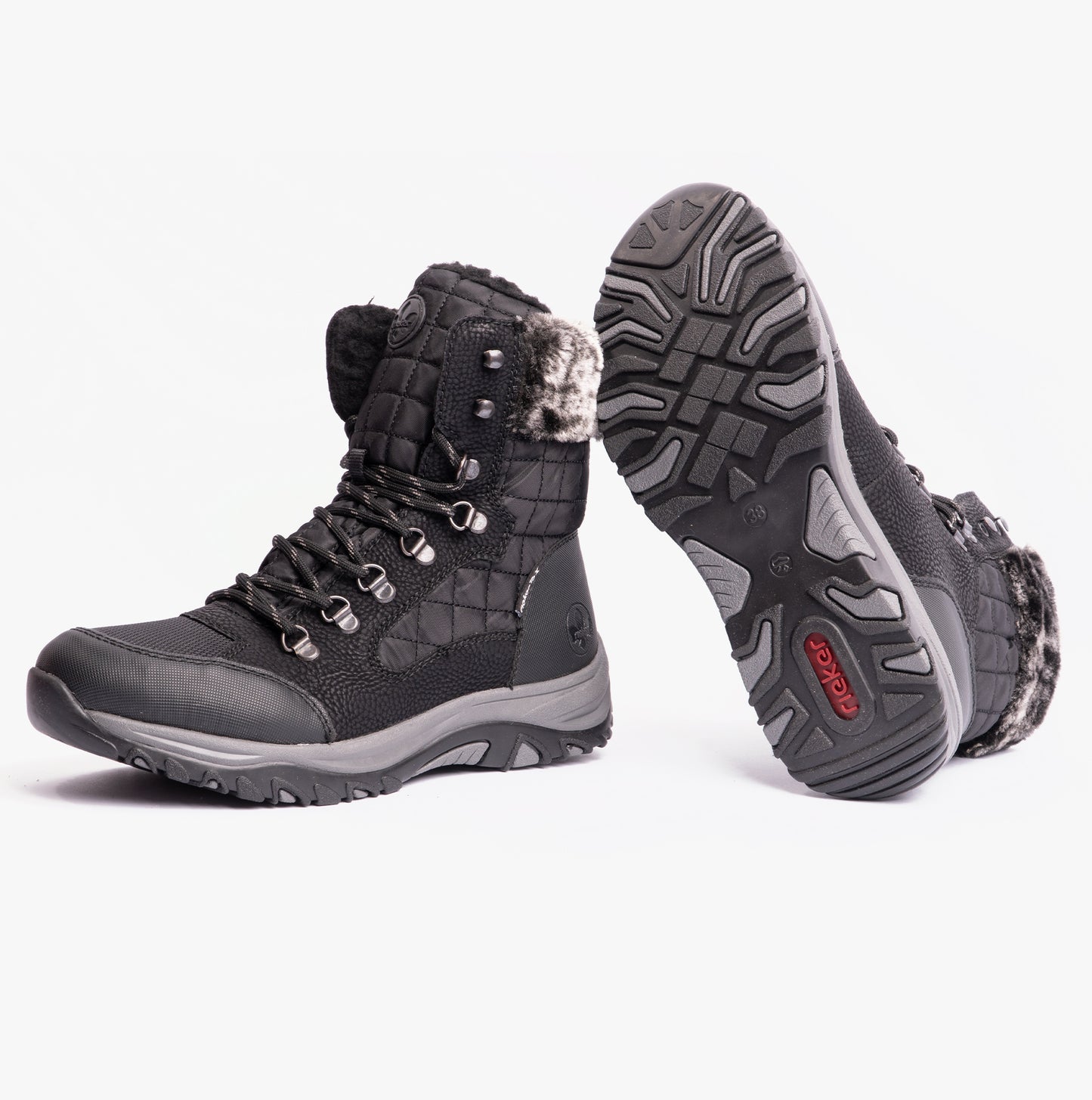 M9644-00 Womens Boots Black