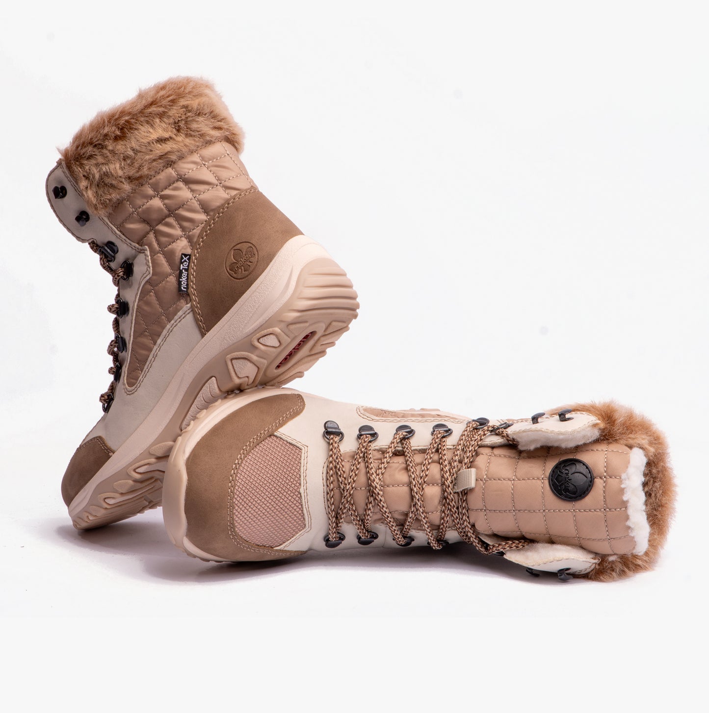 M9644-60 Womens Boots Beige