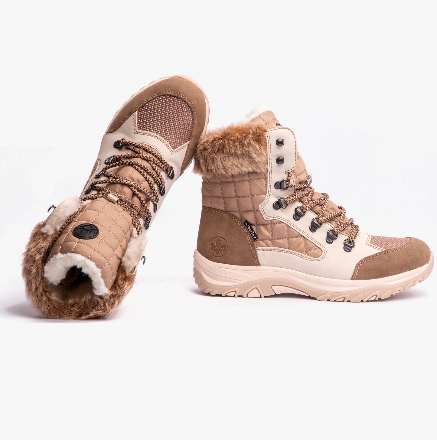 M9644-60 Womens Boots Beige