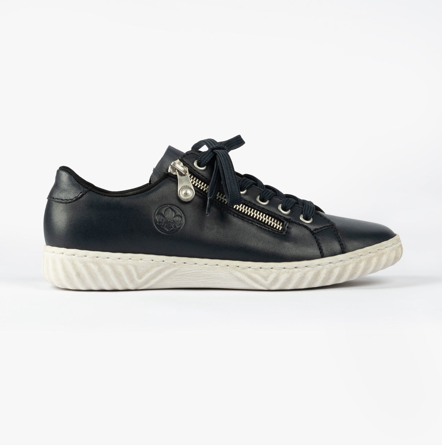 Rieker N0900 Womens Casual Shoes Blue
