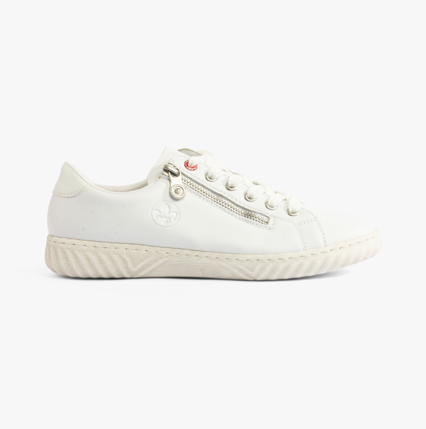 Rieker N0900 Womens Casual Shoes White