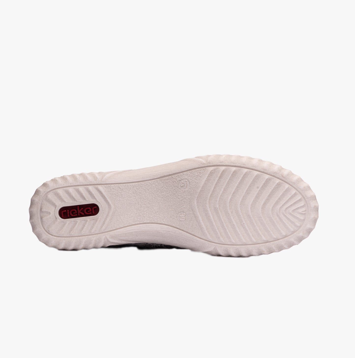 Rieker N0900 Womens Casual Shoes Silver