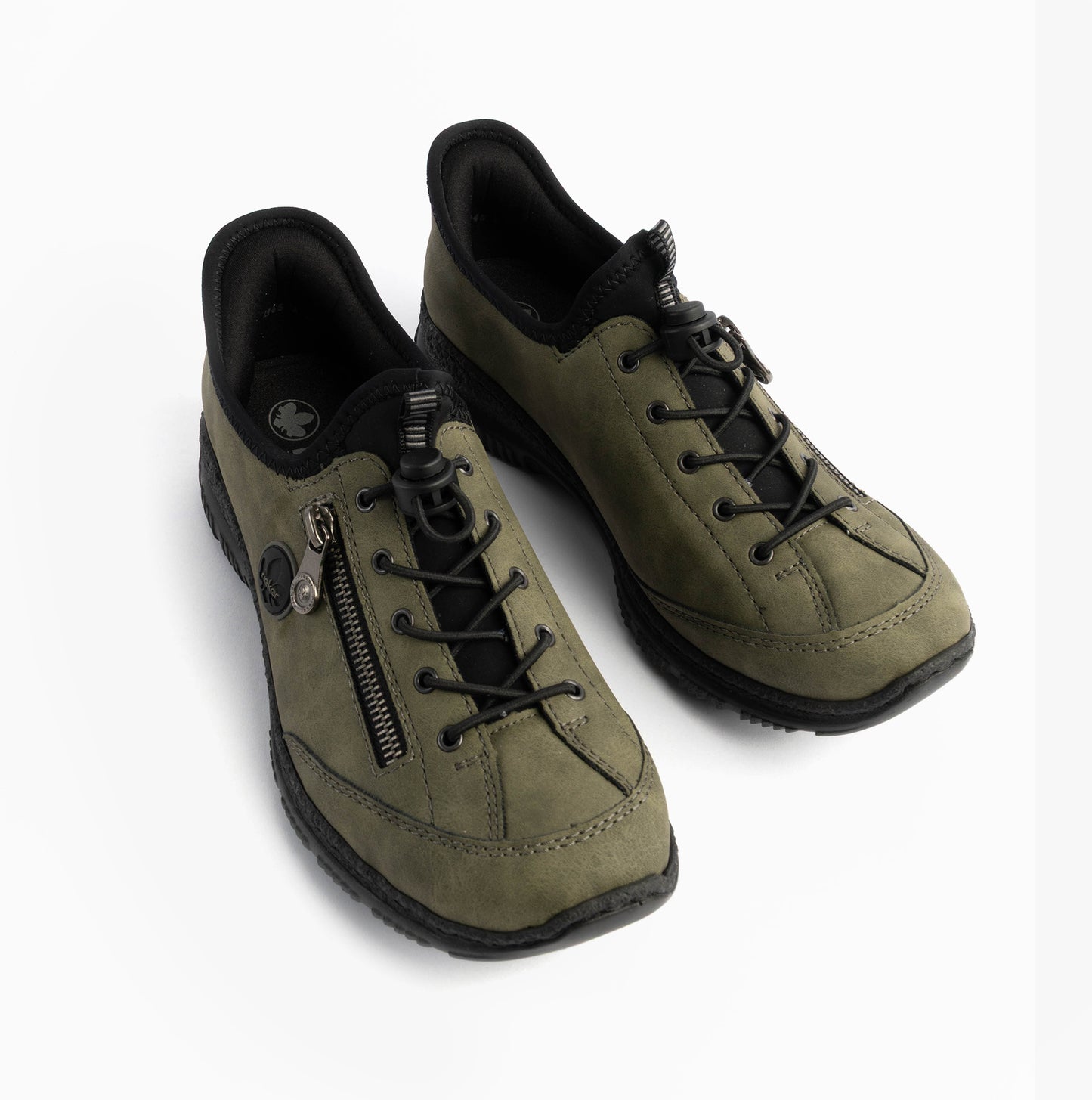 N3267-54 Nikita Womens Bungee Lace Shoes Green