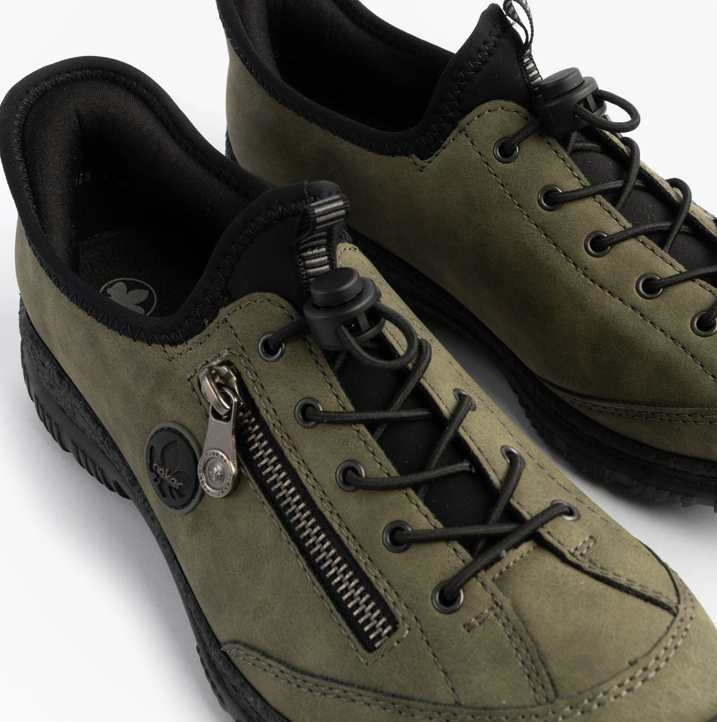 N3267-54 Nikita Womens Bungee Lace Shoes Green