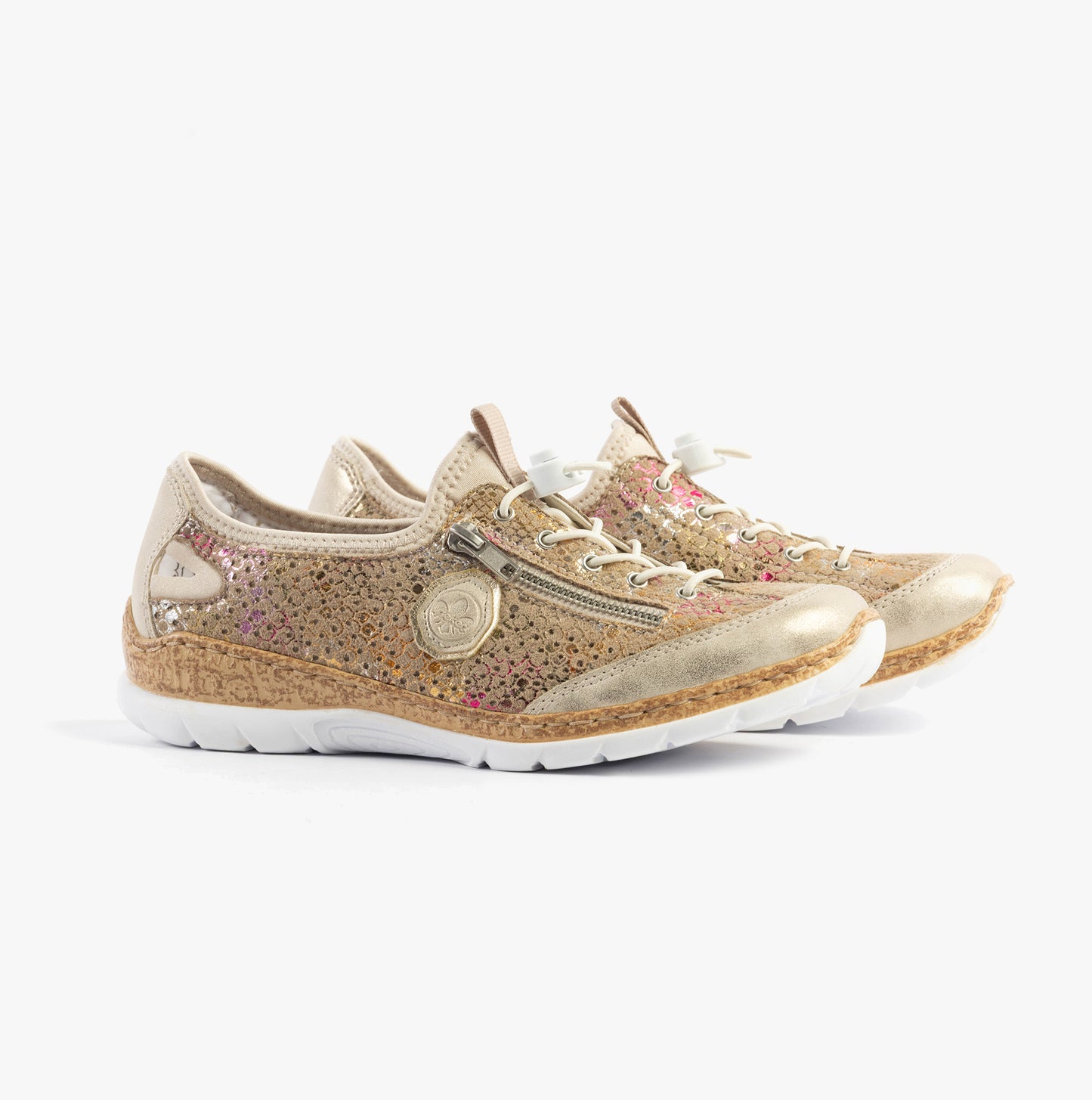 Rieker N42V1-92 Womens Shoes Multi