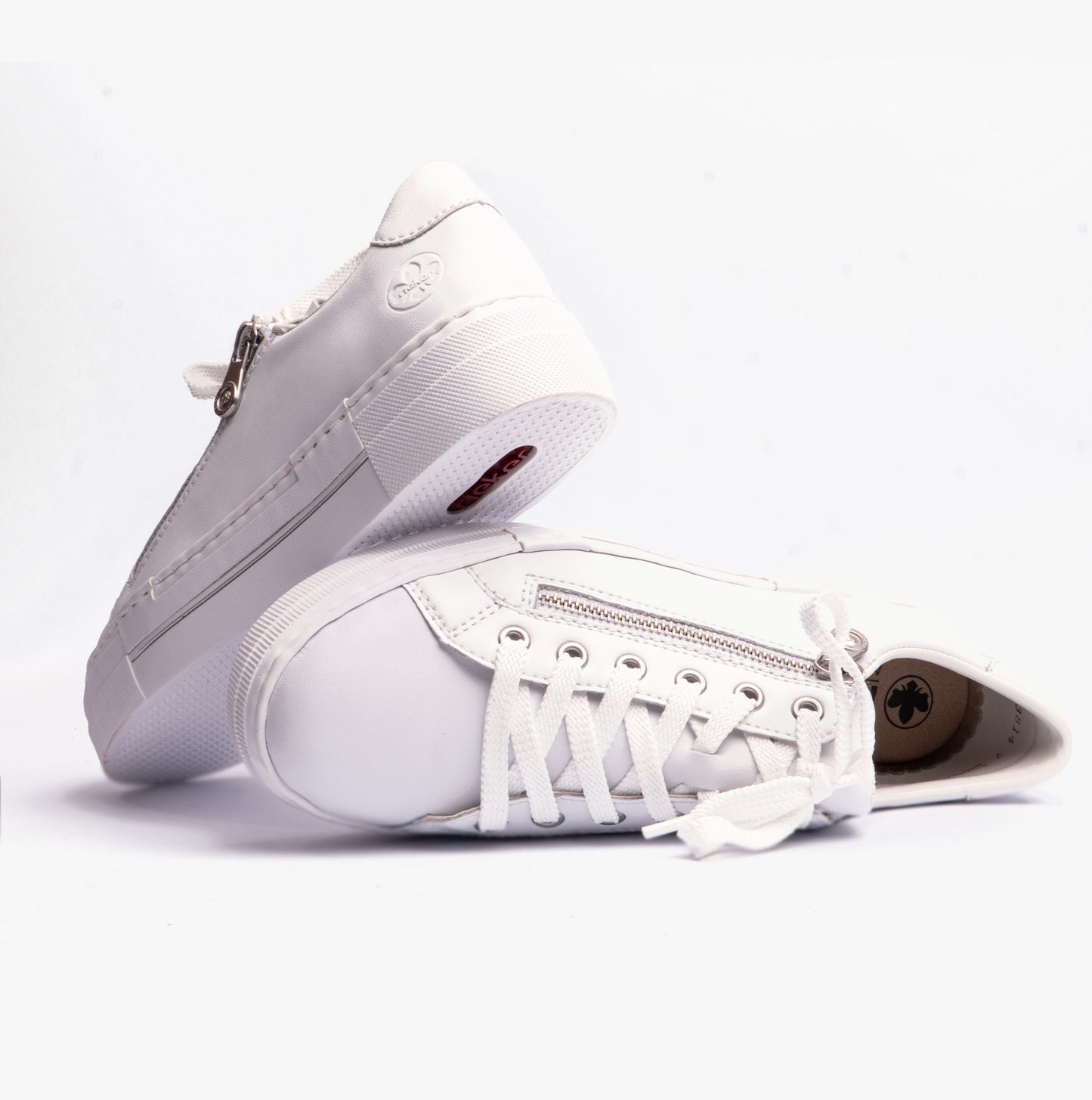 Rieker N4921-81 Womens Shoes White