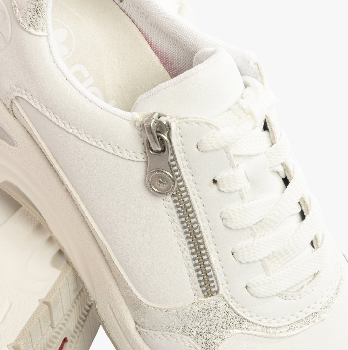 Rieker N9301-80 Womens Shoes White