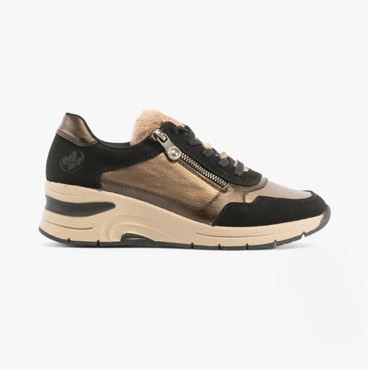 N9301-90 Womens Trainers Beige
