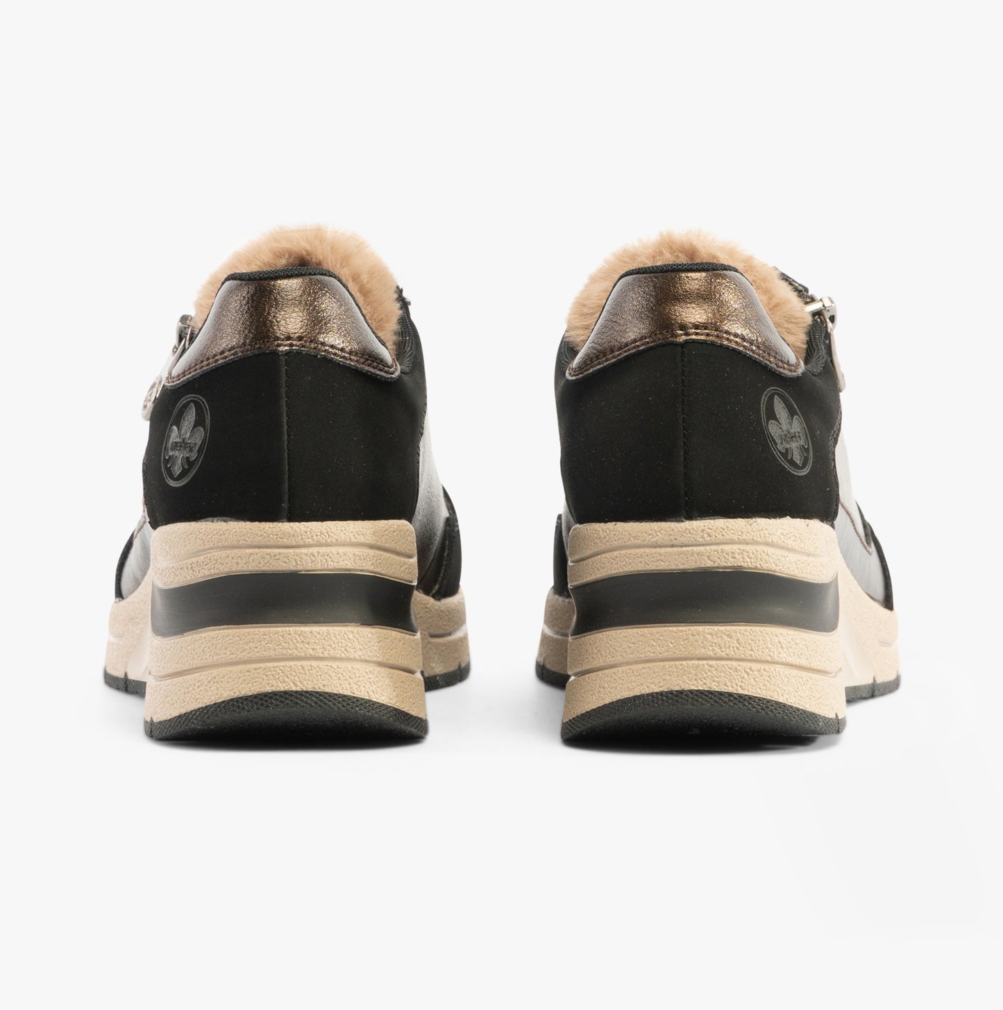 N9301-90 Womens Trainers Beige