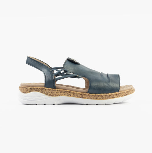 V2272-14 Womens Sandals Blue