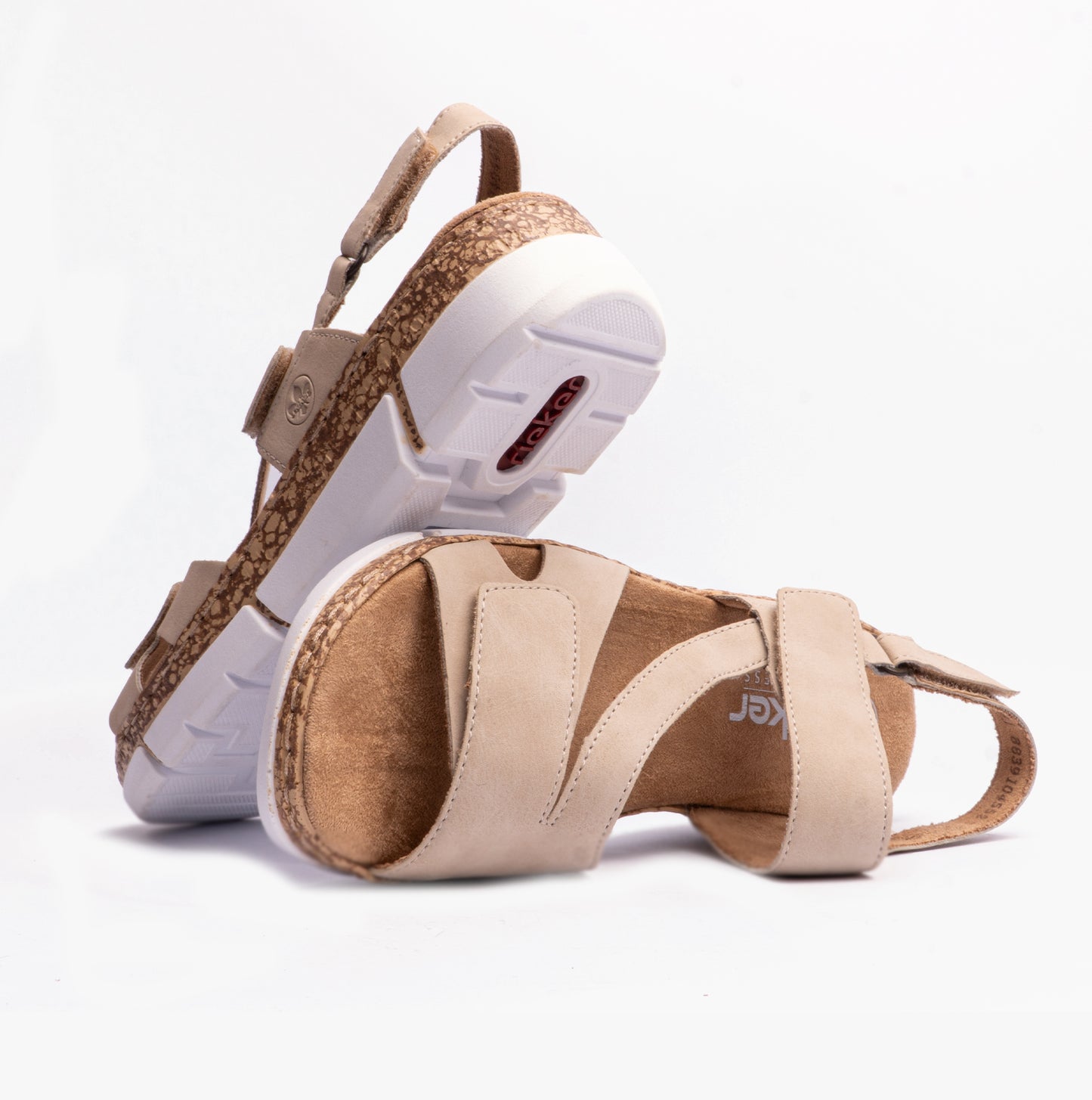 V2366-60 Womens Sandals Beige