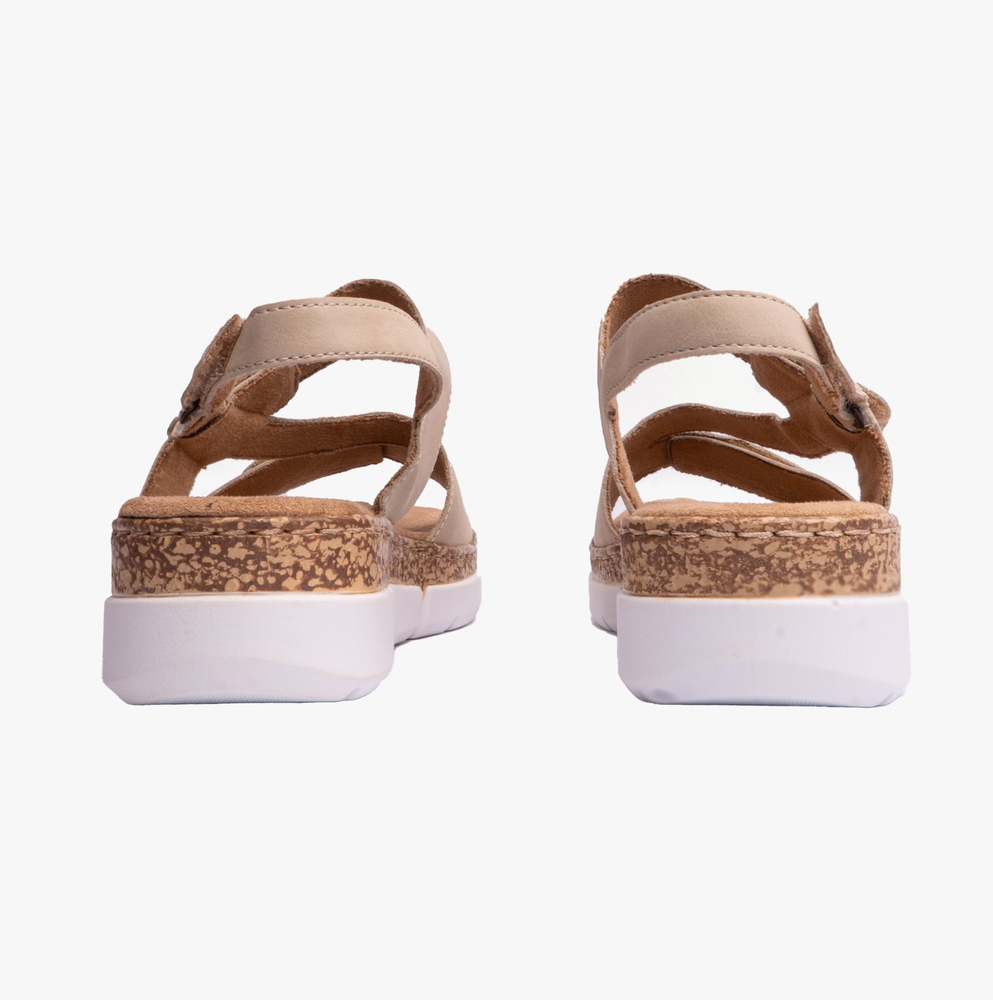 V2366-60 Womens Sandals Beige