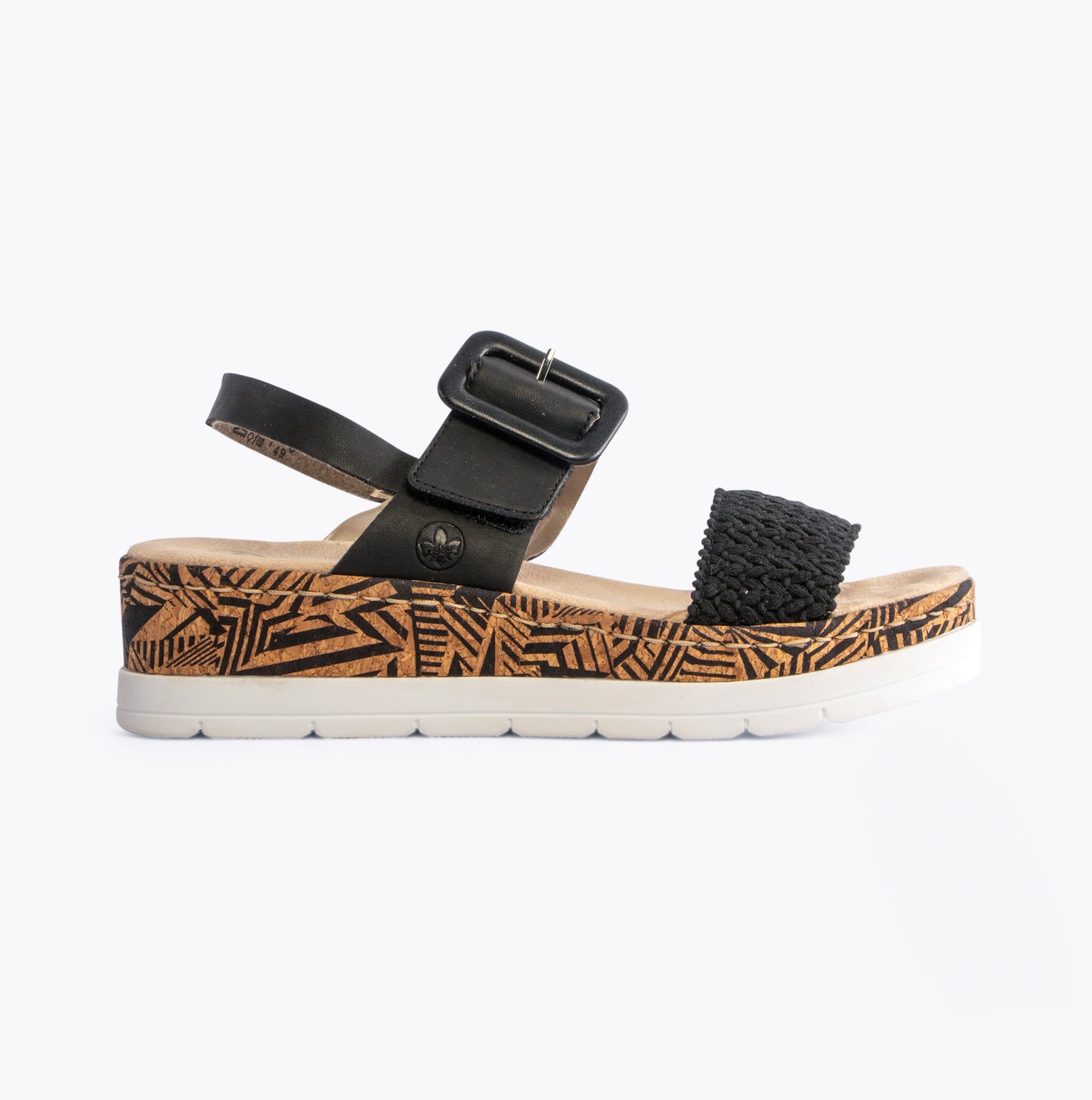 V3950-00 Womens Sandals Black