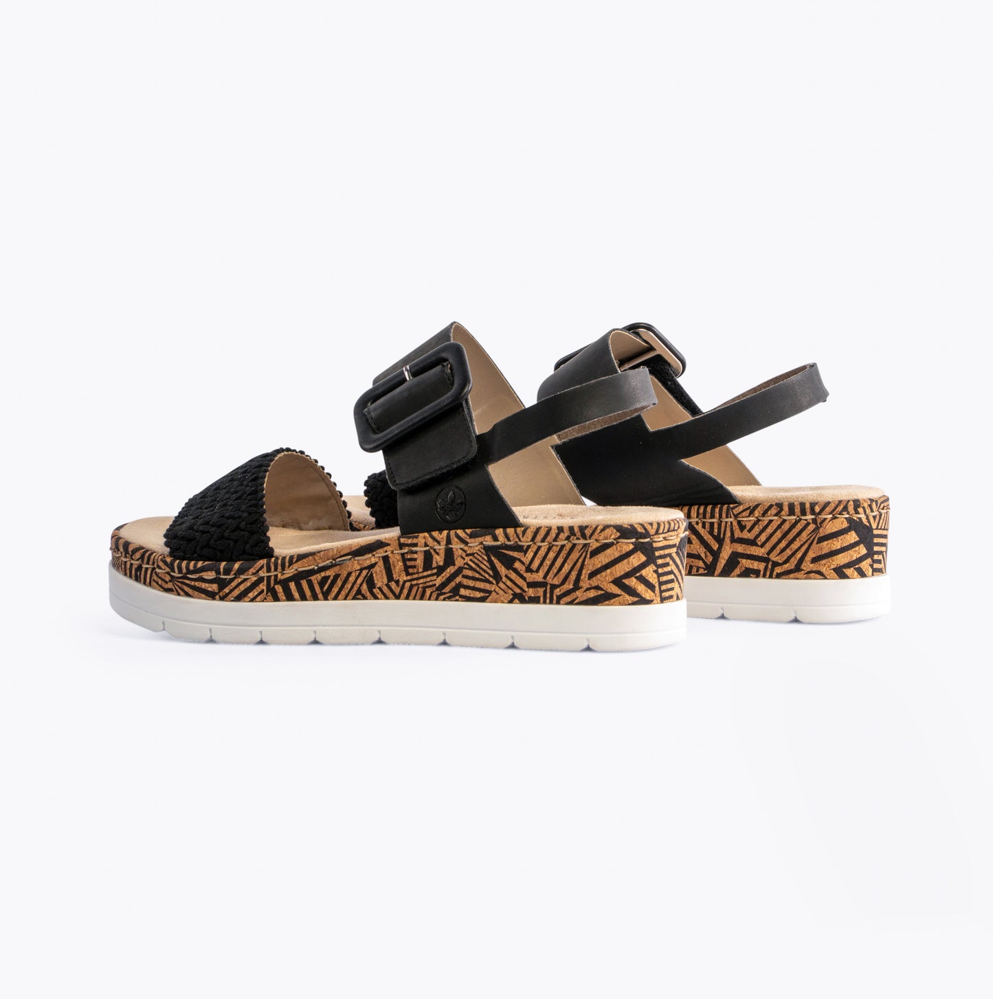 V3950-00 Womens Sandals Black