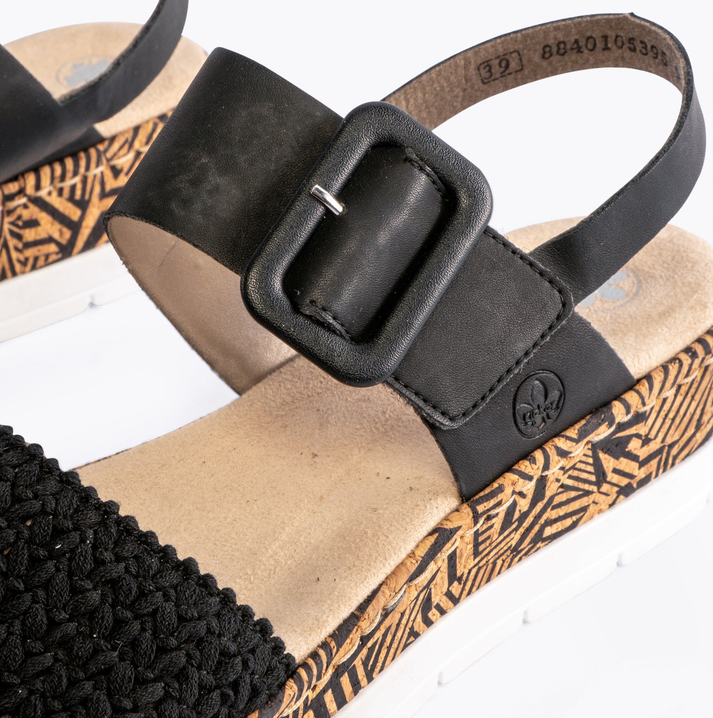 V3950-00 Womens Sandals Black