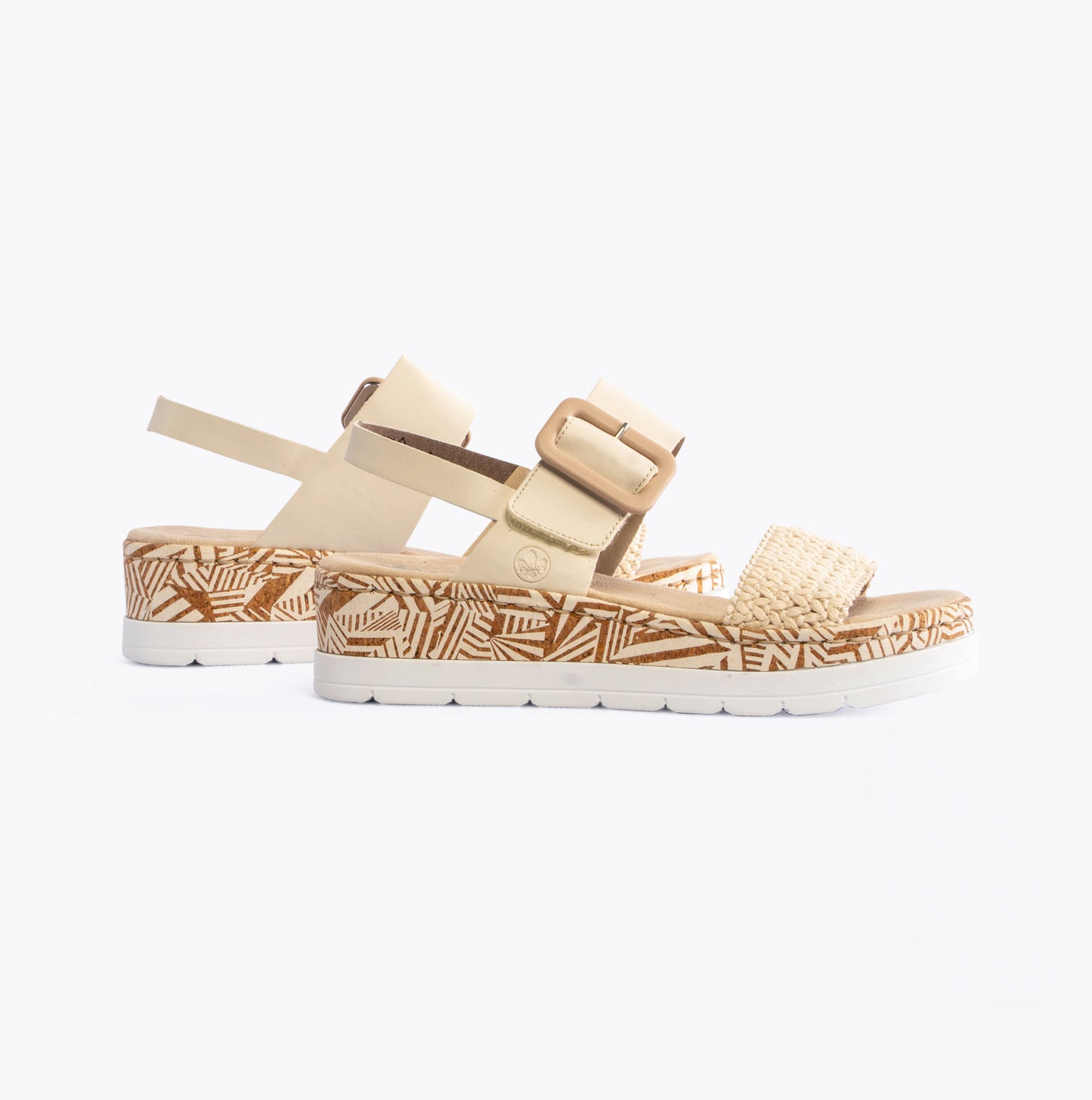 V3950-61 Womens Sandals Beige