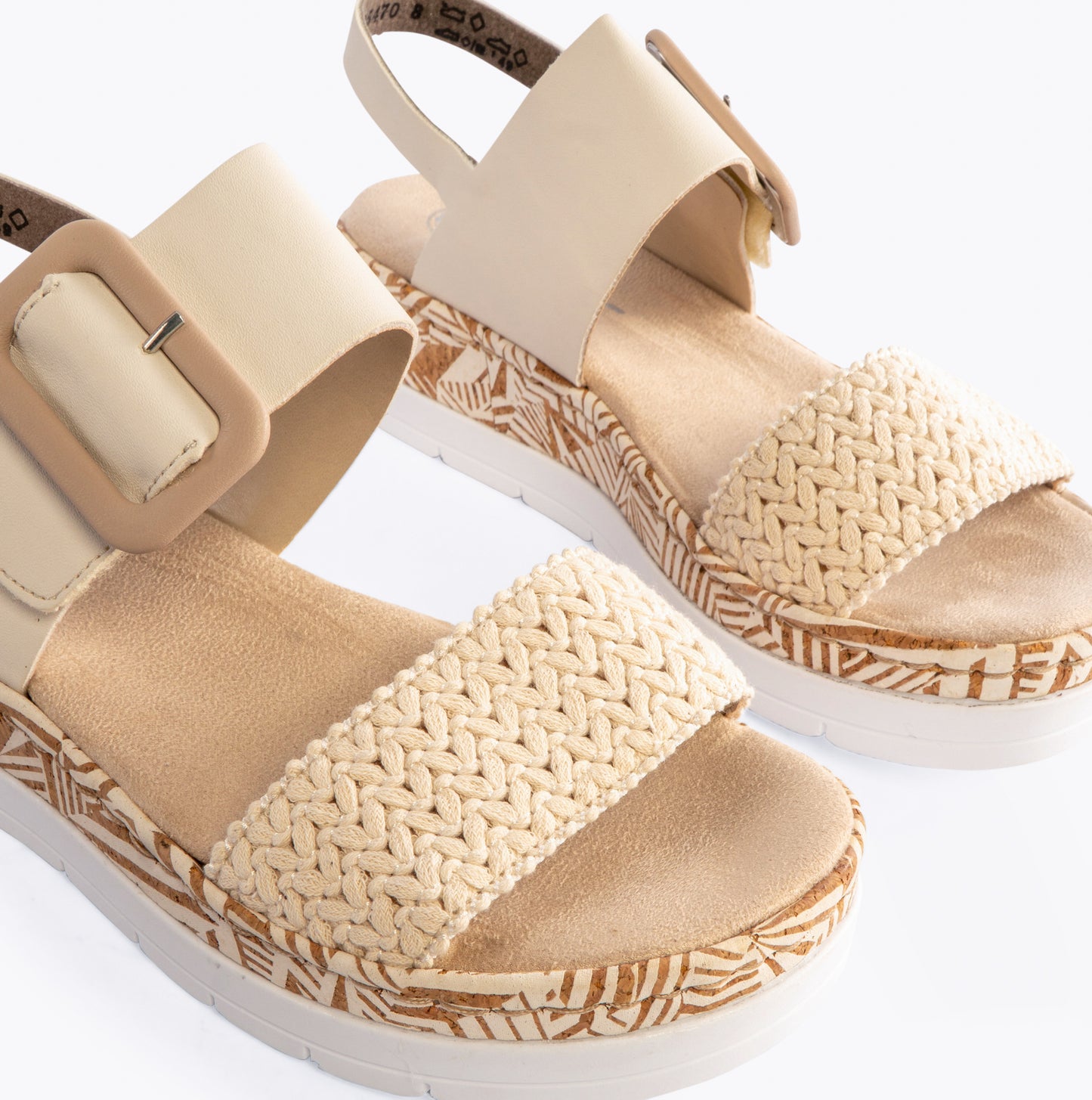 V3950-61 Womens Sandals Beige