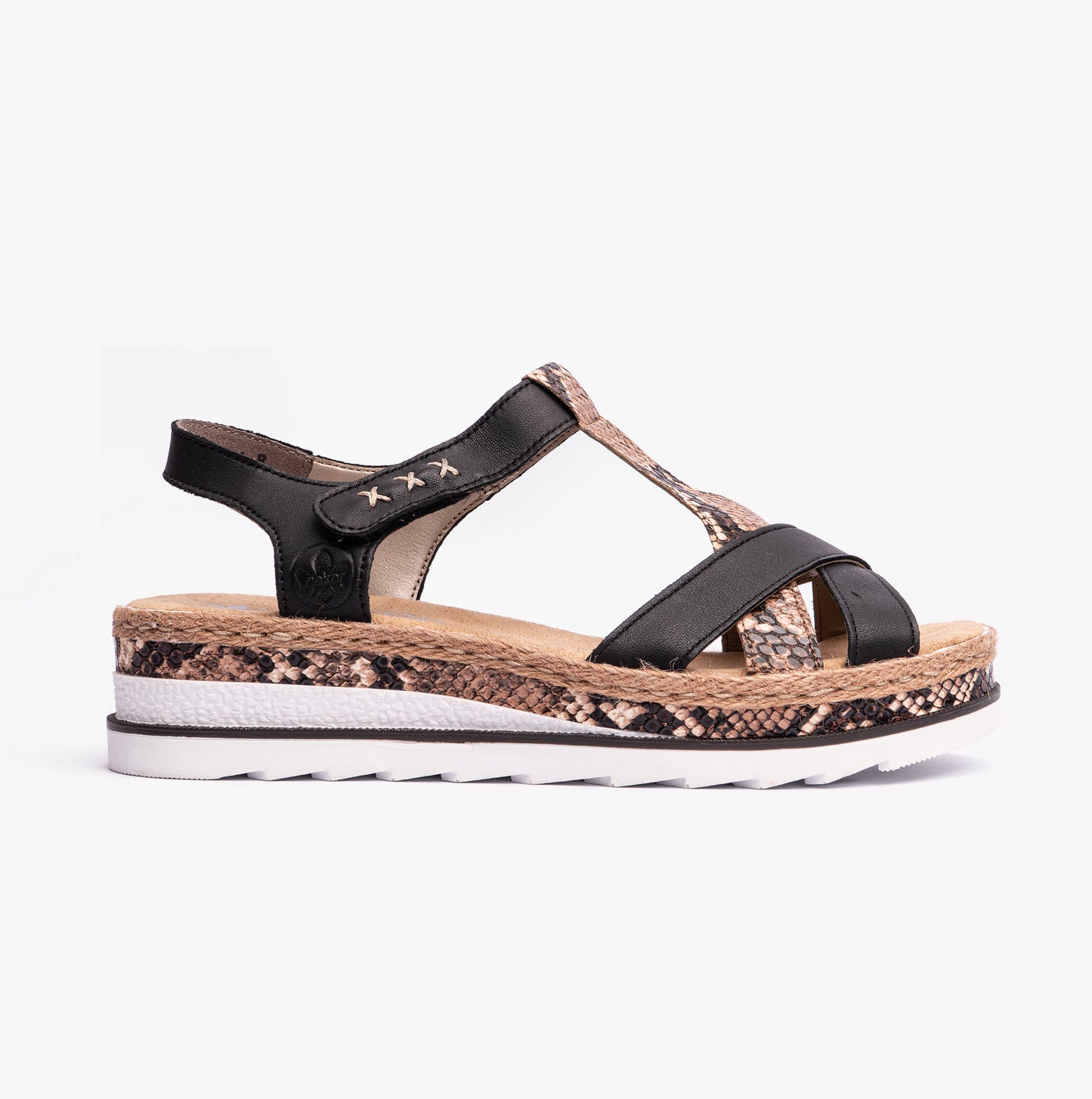 V7919-00 Womens Sandals Black