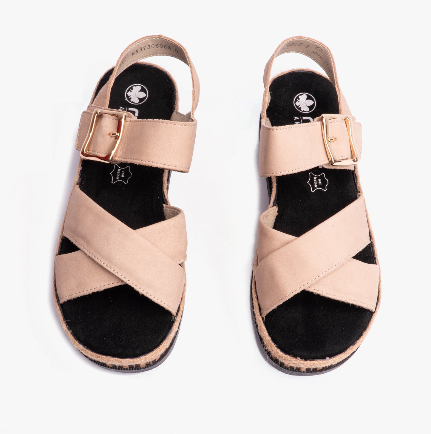 V7951-60 Womens Sandals Beige