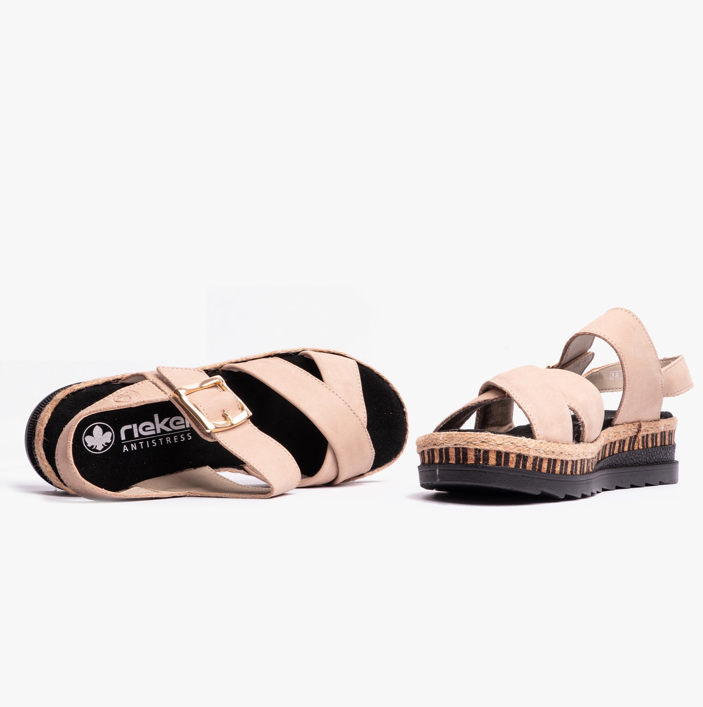 V7951-60 Womens Sandals Beige