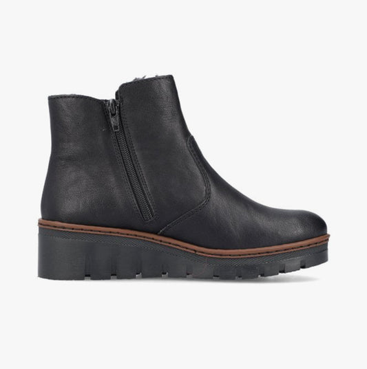X9165-00 Womens Ankle Boots Black