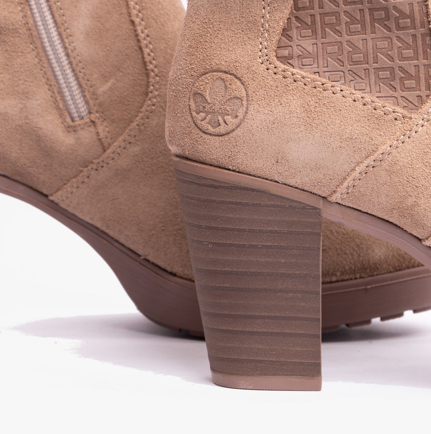 Y2252-64 Womens Ankle Boots Beige