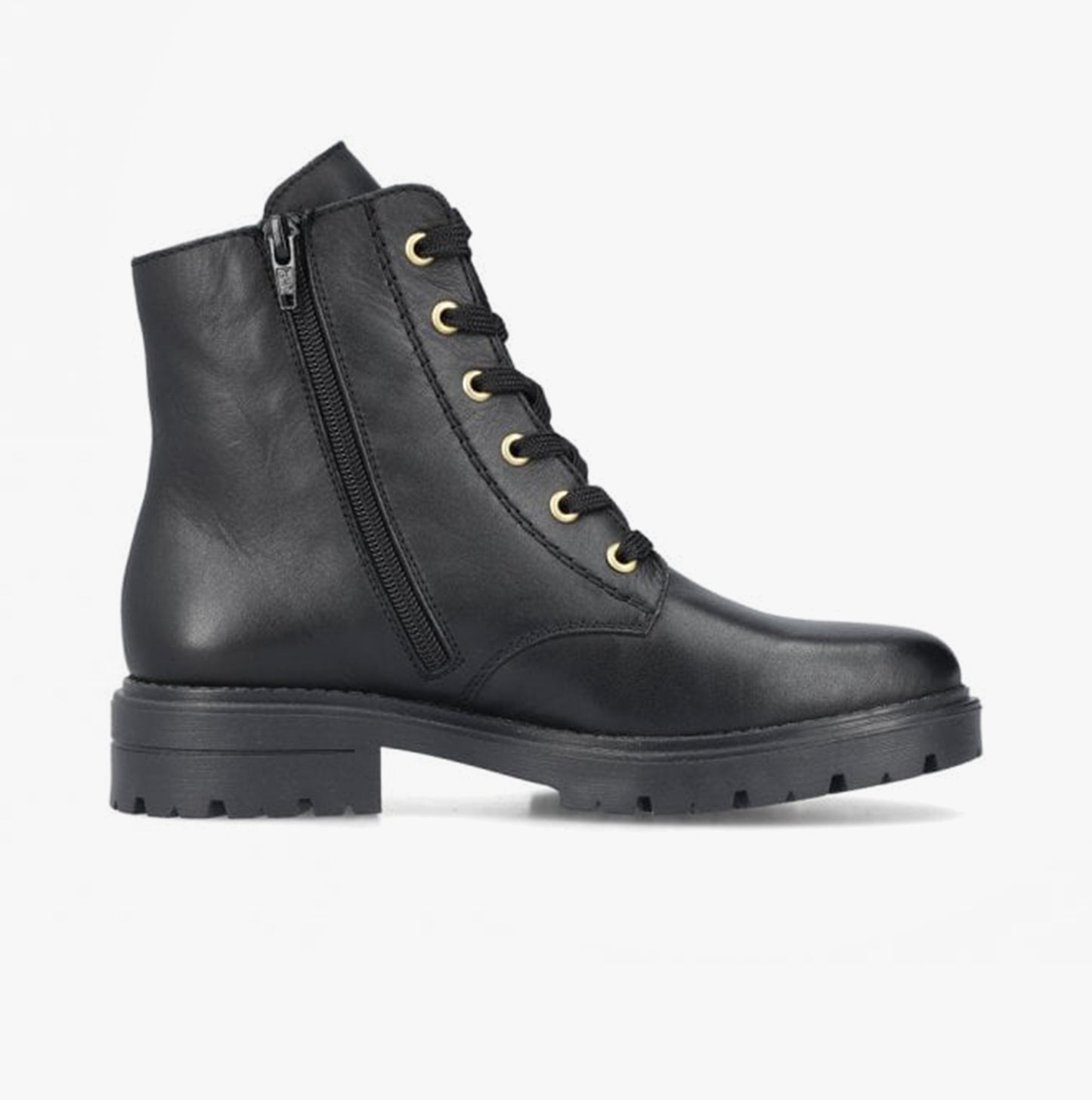 Z2841-00 Womens Leather Boots Black
