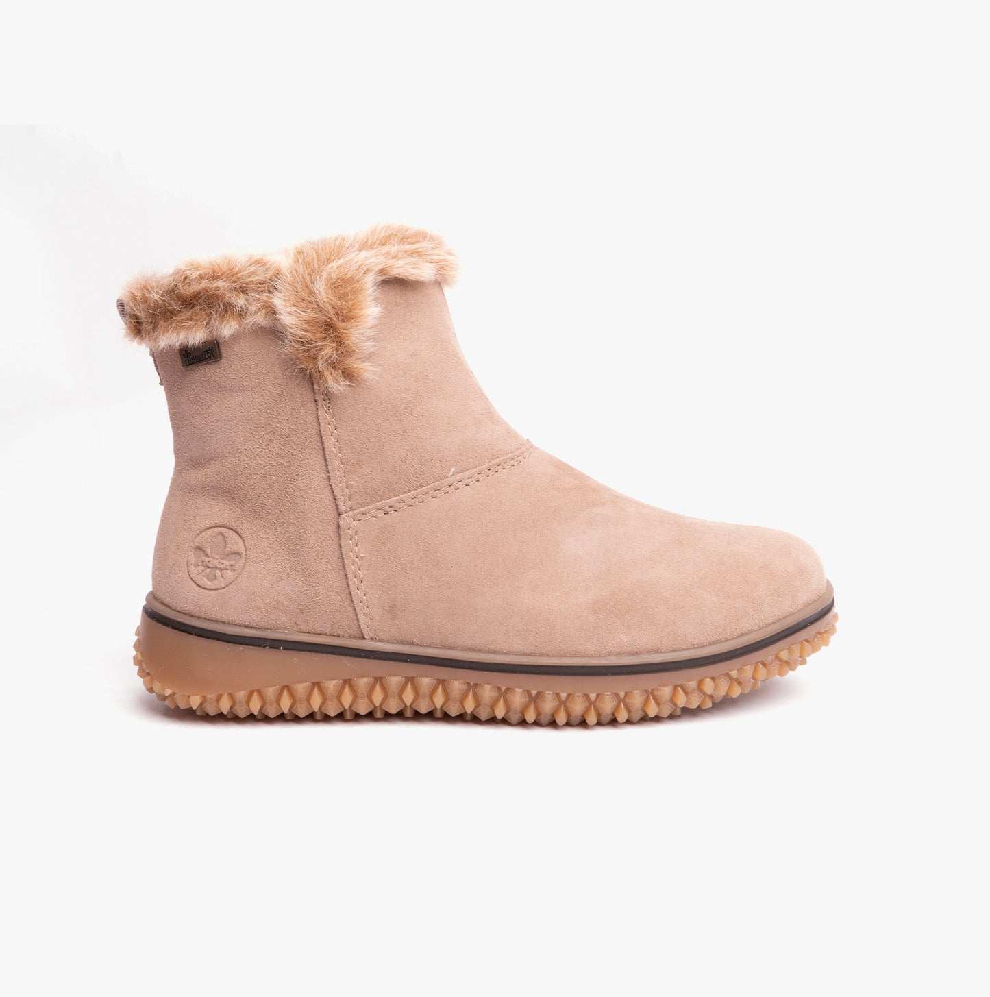Z4266-62 Womens Ankle Boots Beige