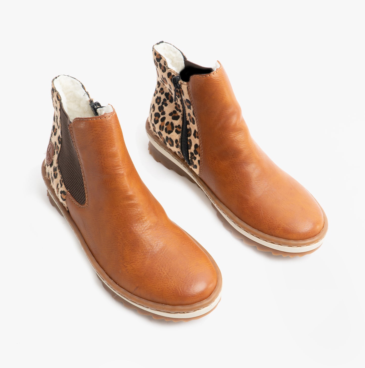 Z8689-24 Womens Ankle Boots Eagle Brown