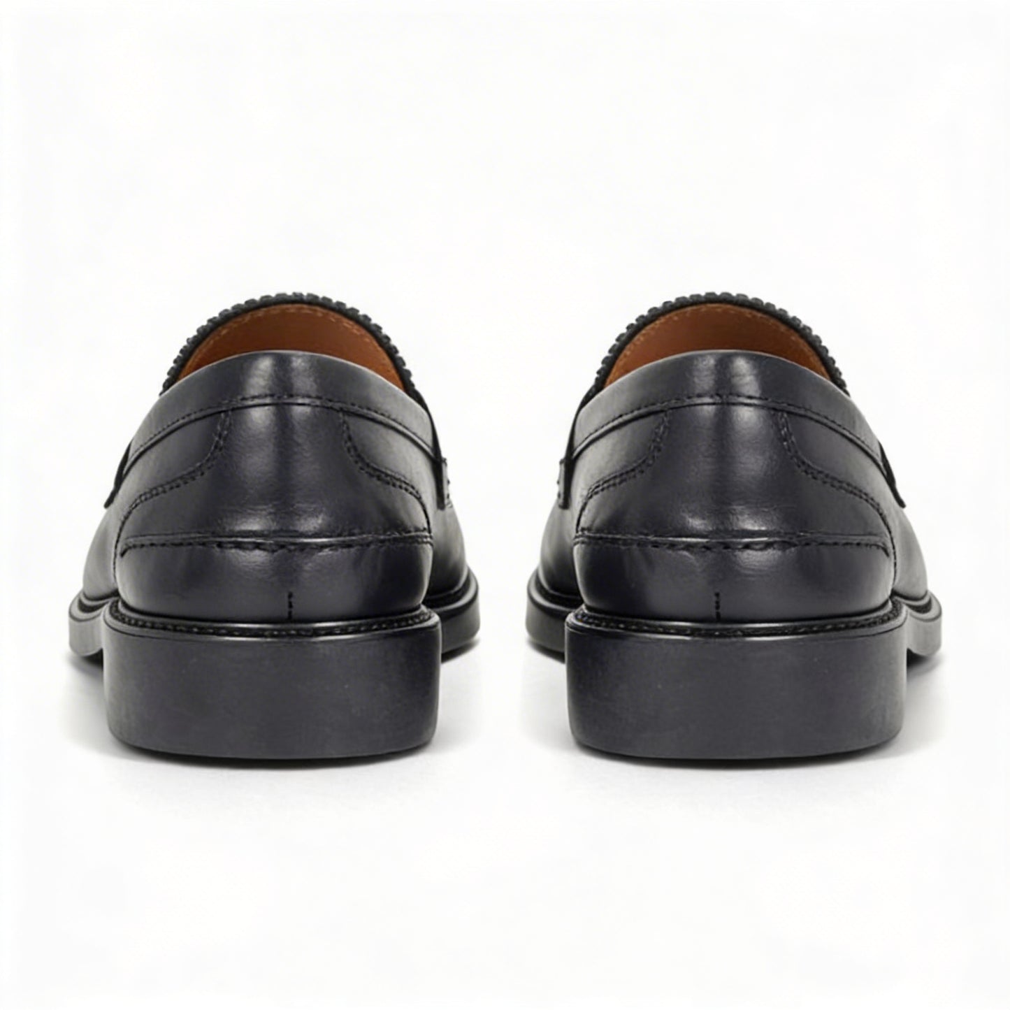 Roamers M059 Mens Loafer Shoes Black