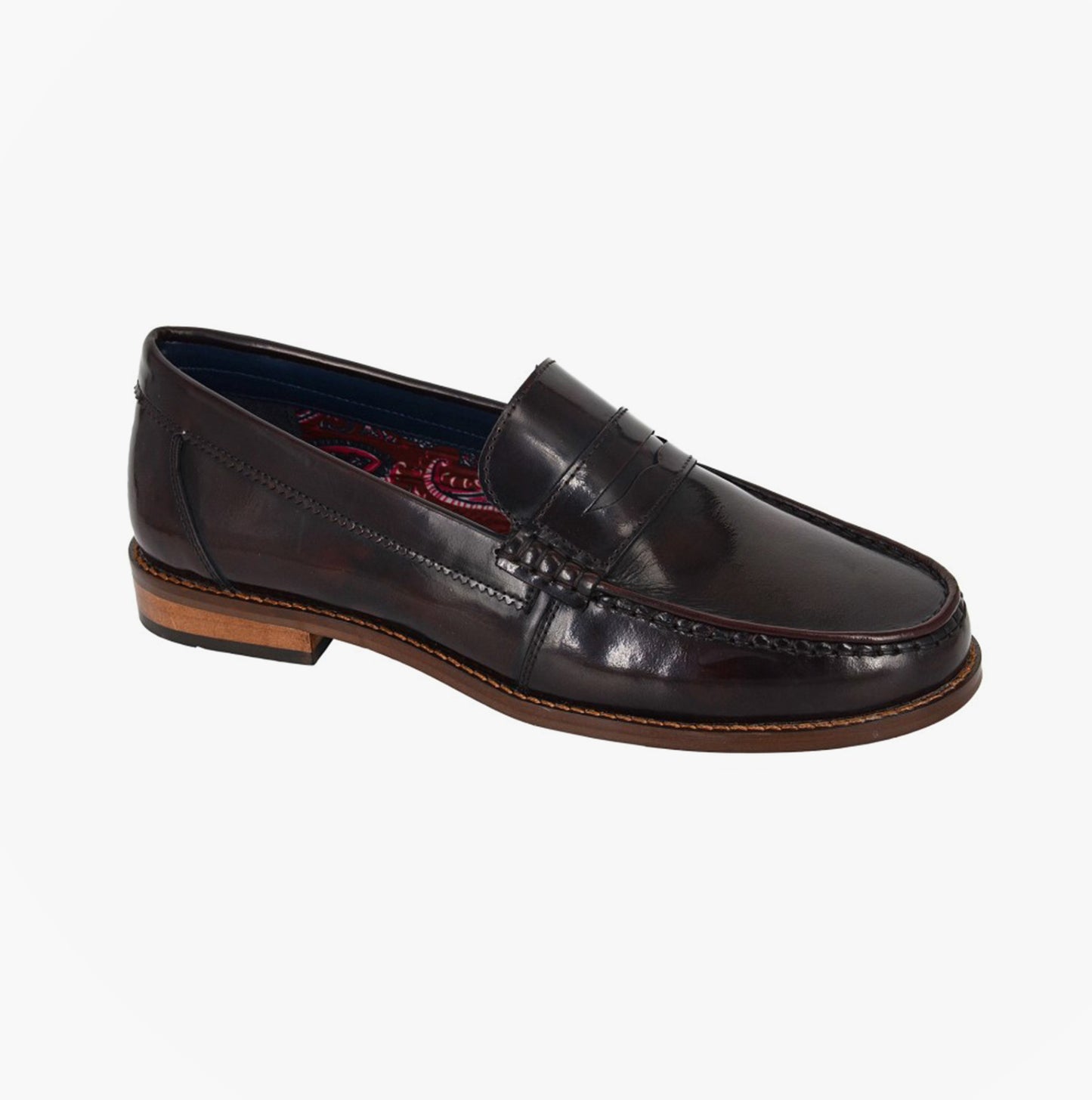 M550BD Mens Loafers Burgundy