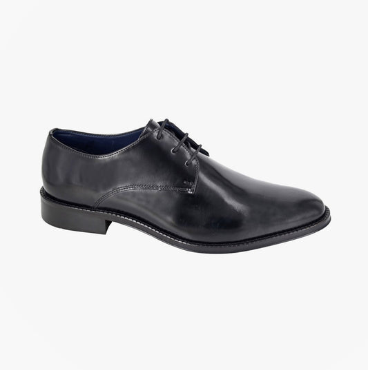 Roamers ARTHUR Mens Derby Shoes Black