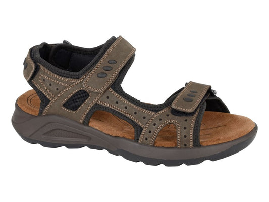 Roamers M953 Mens Hiking & Trail Sandals Brown