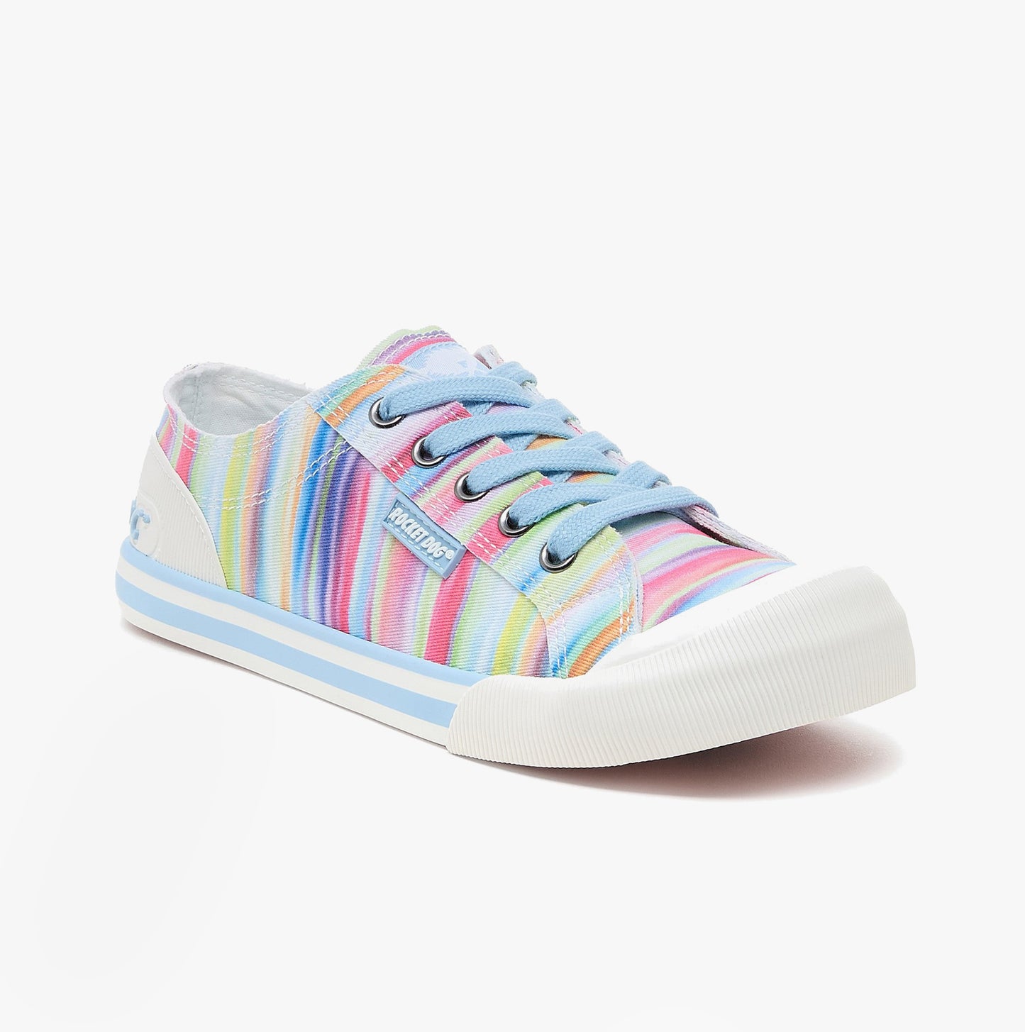 Rocket Dog JAZZIN DENS Womens Canvas Rainbow