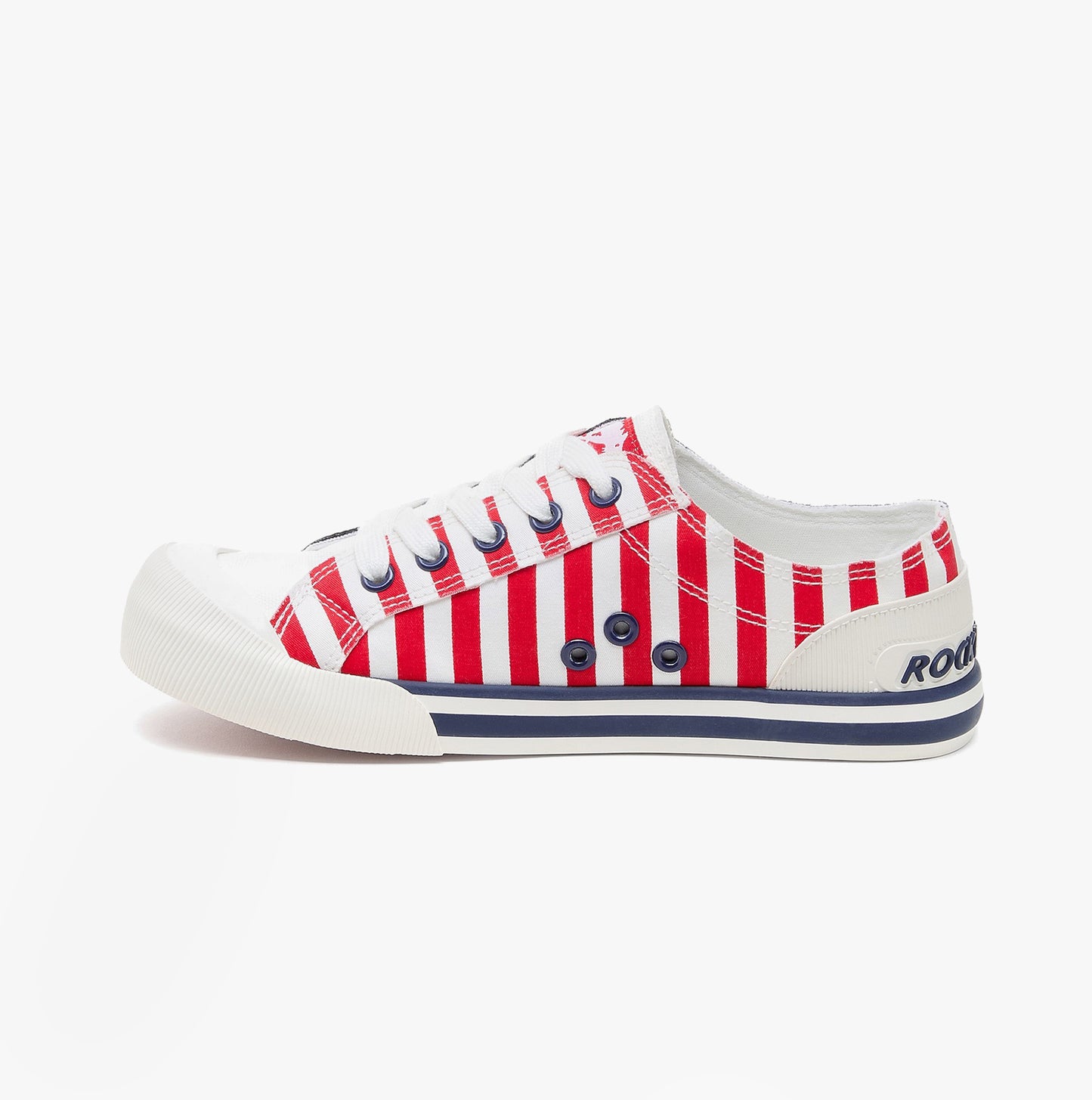 JAZZIN SPANGLE Womens Canvas Red/Navy