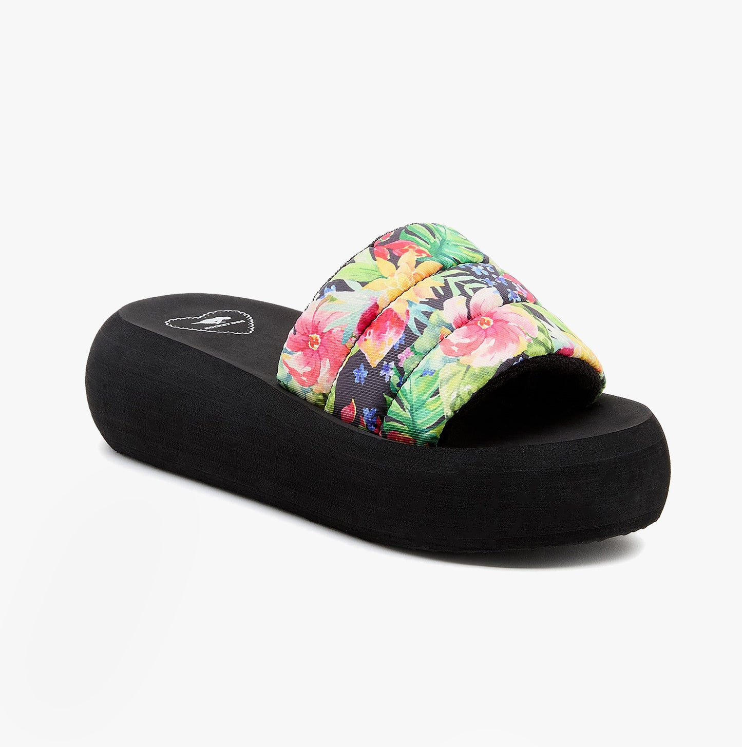 Rocket Dog SPLASH BAHAMA Womens Sandals Black/Multi
